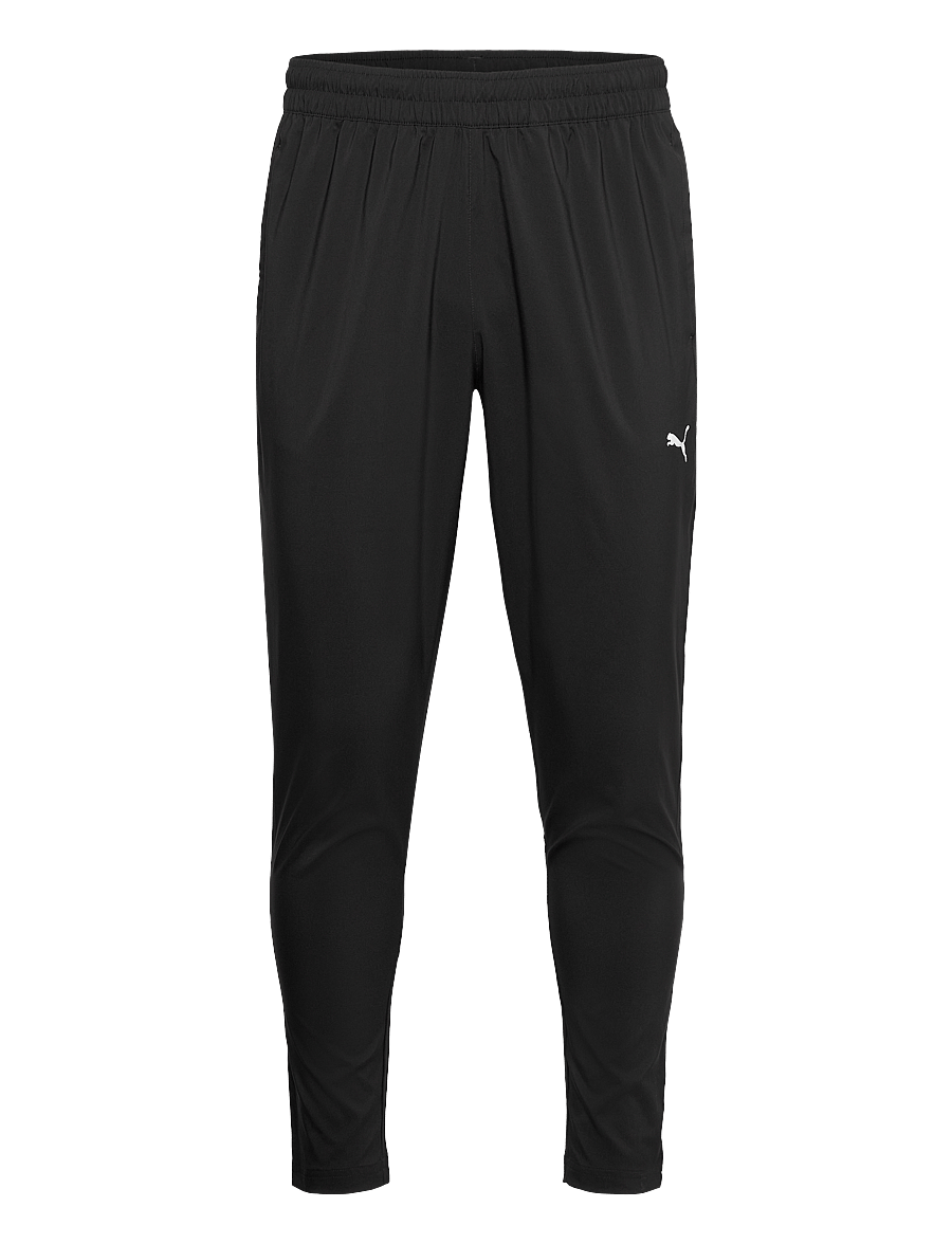 PUMA - M TAD ESSENTIALS Woven Tapered Pant - treenihousut - puma black - 0