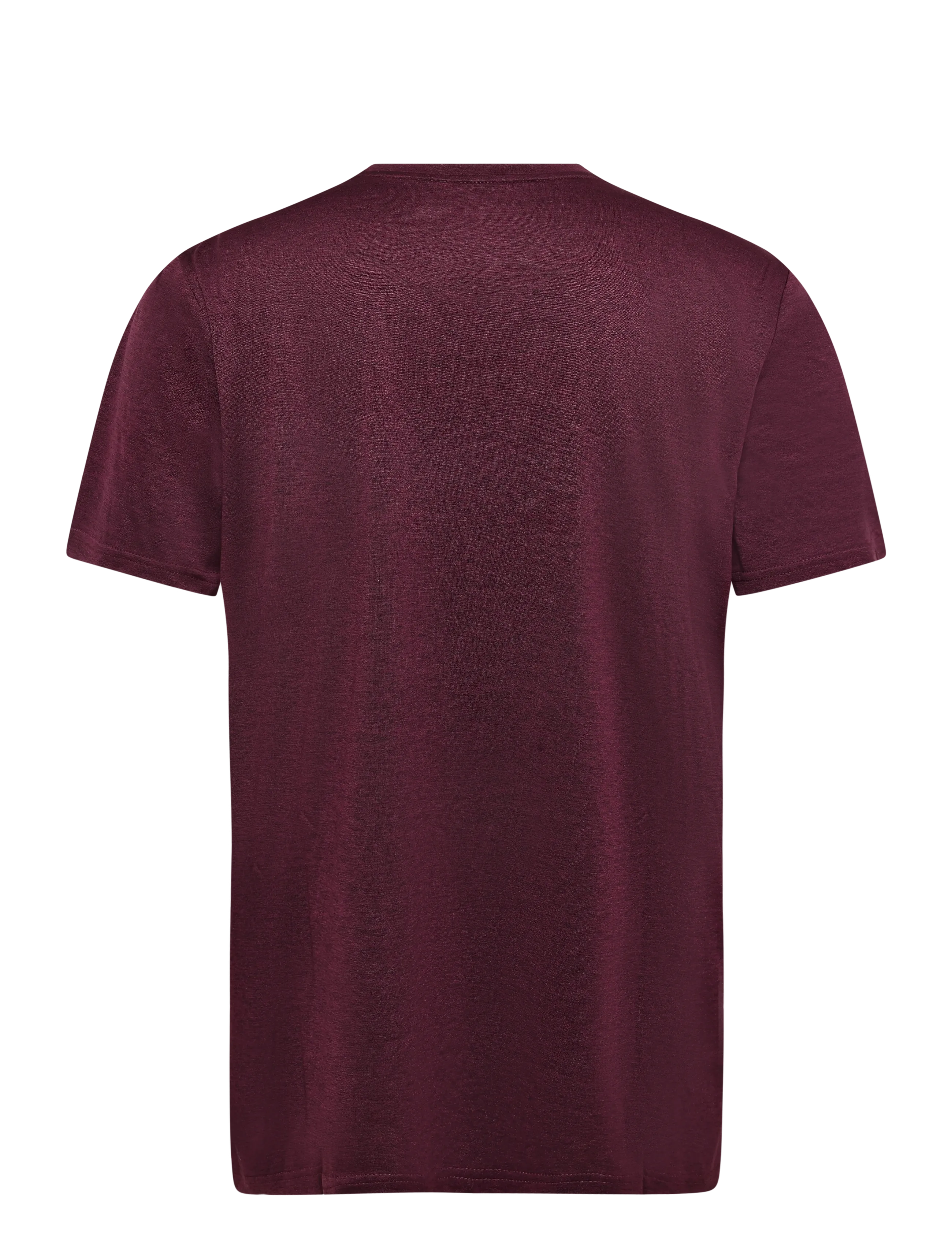 PUMA - M TAD ESSENTIALS HEATHER CAT Tee (CF small cat) - ruby noir heather - 1