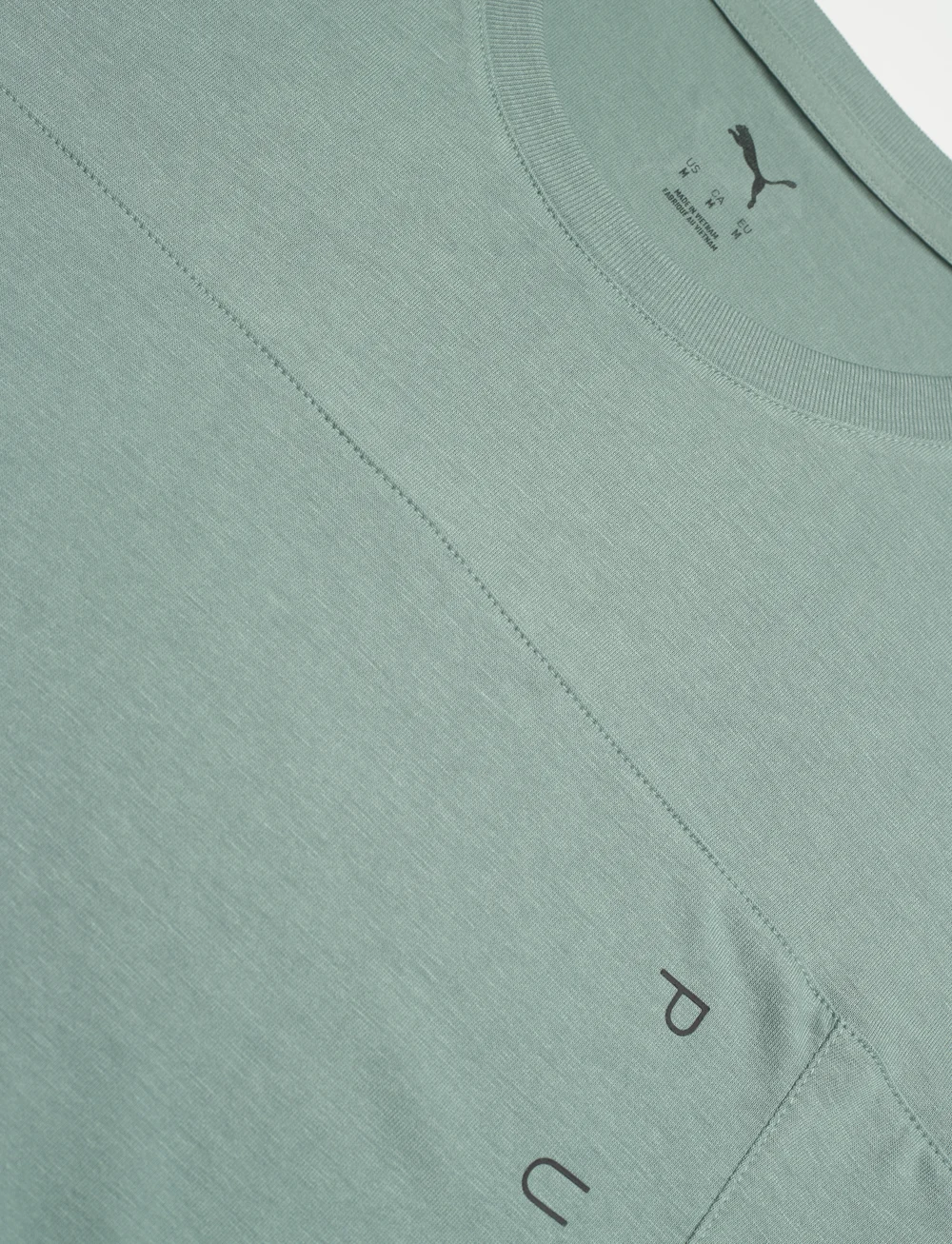 PUMA - M TAD TECH Triblend Tee - t-särgid - green moon - 2