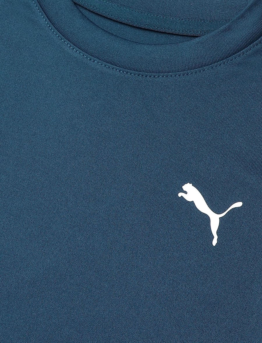 PUMA - TAD ESS Tee B - kurzärmelig - midnight petrol - 2
