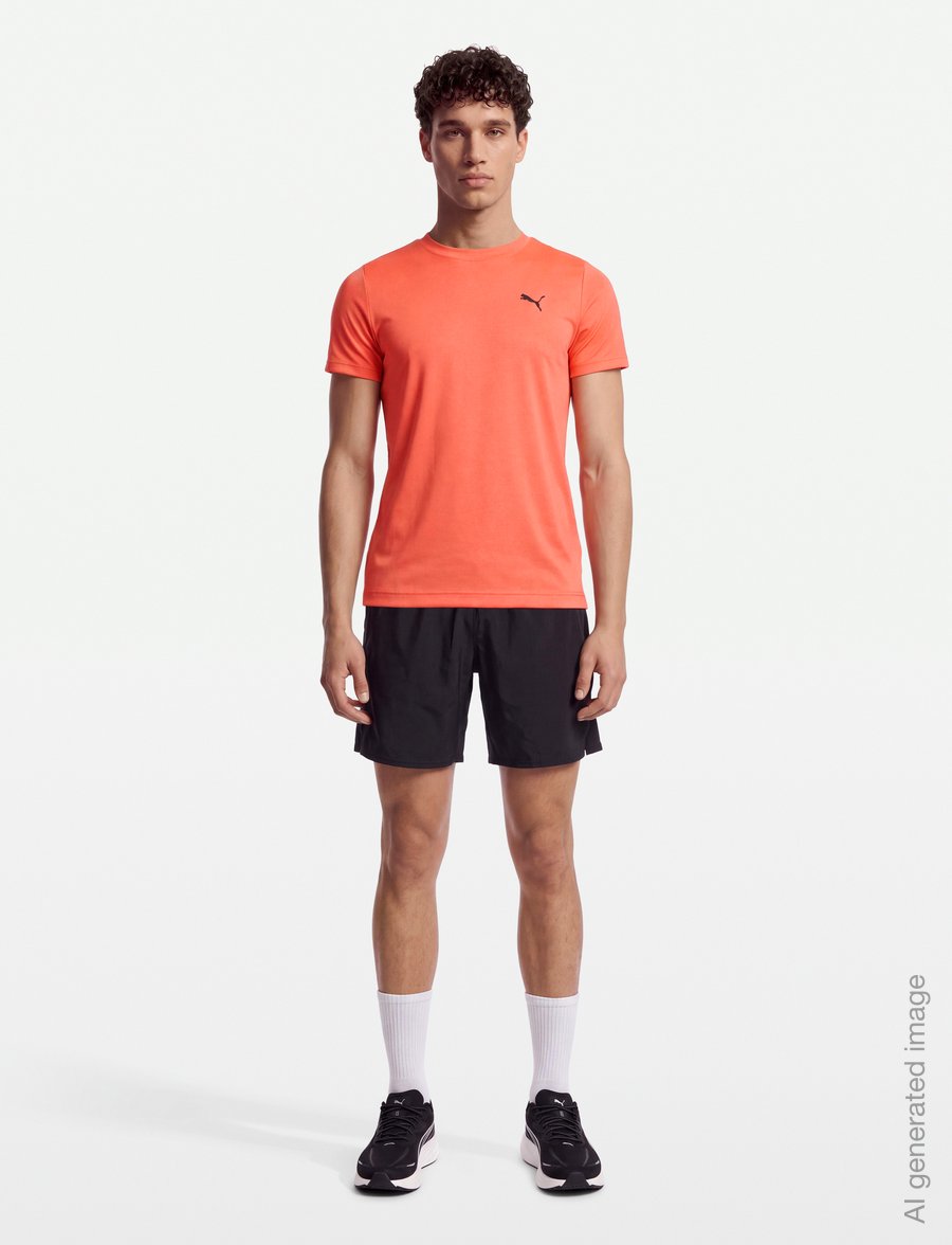 PUMA - TAD ESS Tee B - kortærmede t-shirts - ultra red - 0