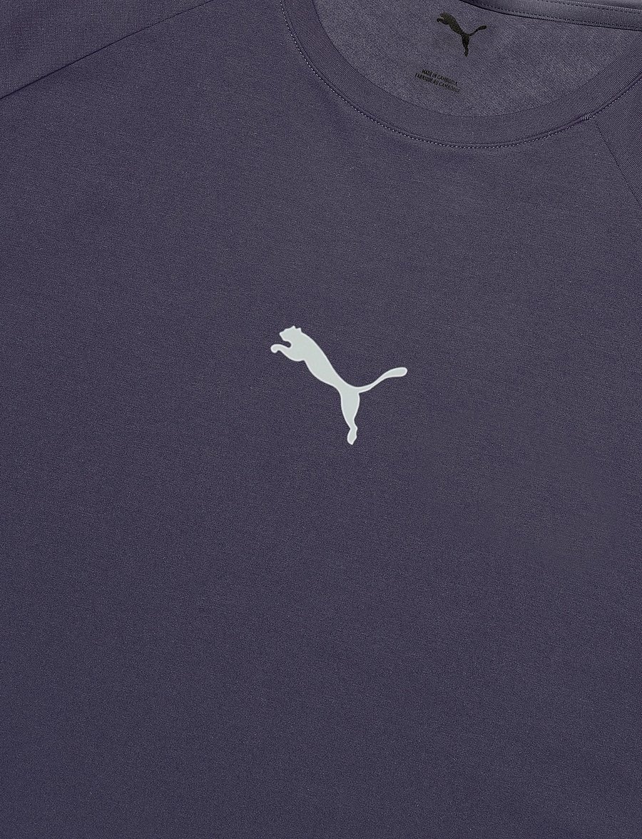 PUMA - TAD ESS Tee G - kortærmede t-shirts - inky depths - 2