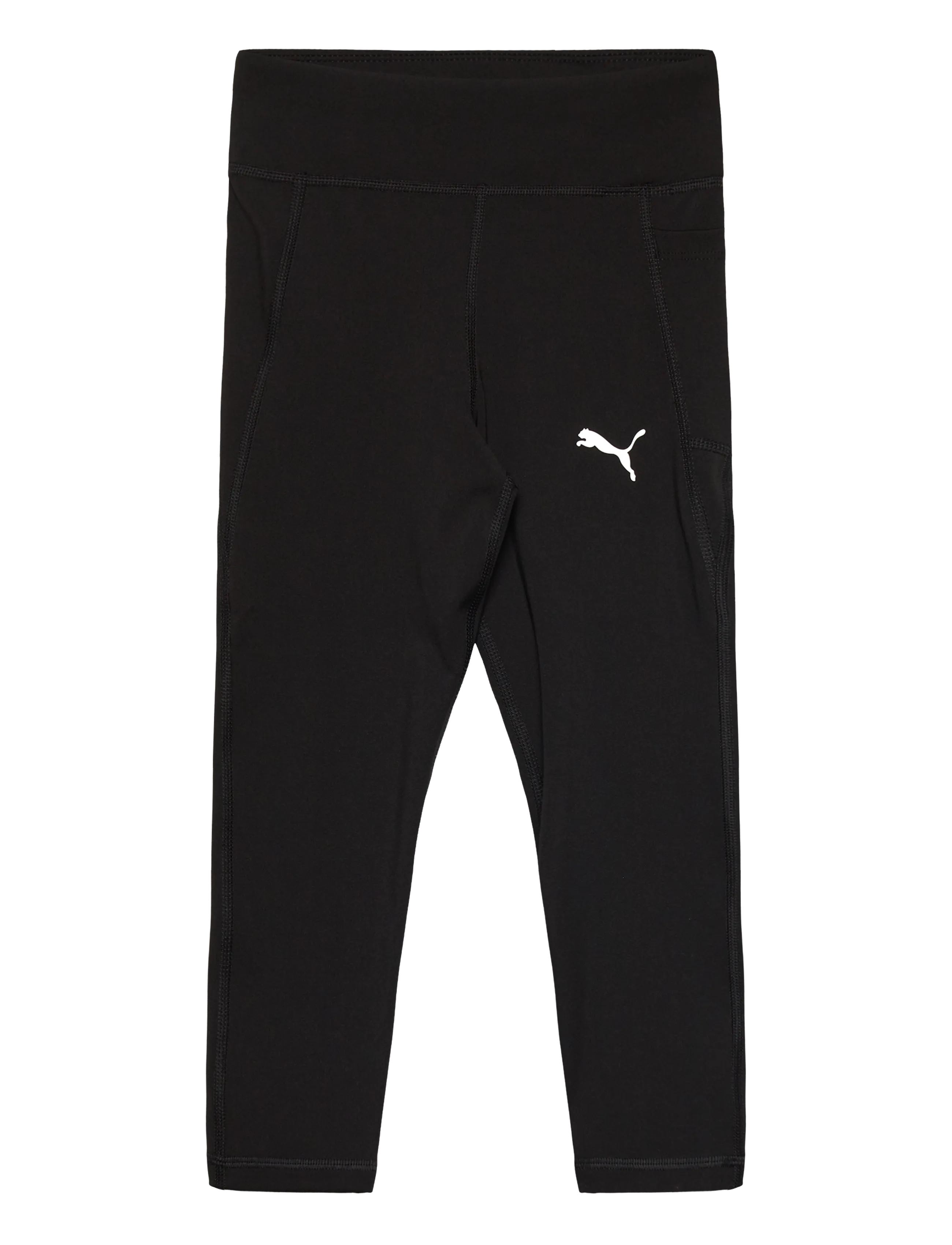 PUMA Tad Ess High Waist 7/8 Tights G, Børn, Højtaljede 7/8 Tights, Sort, Str: 176
