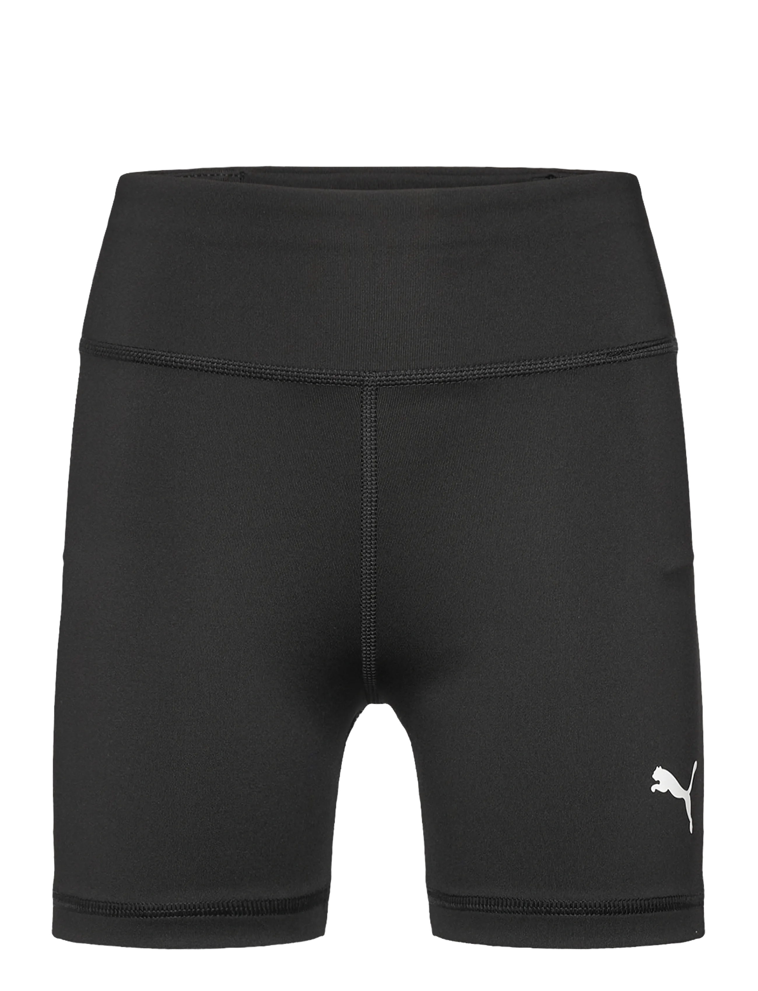 PUMA Tad Ess High Waist Short Tights G, 116, Black, Shorts > Sportsshorts, Børn