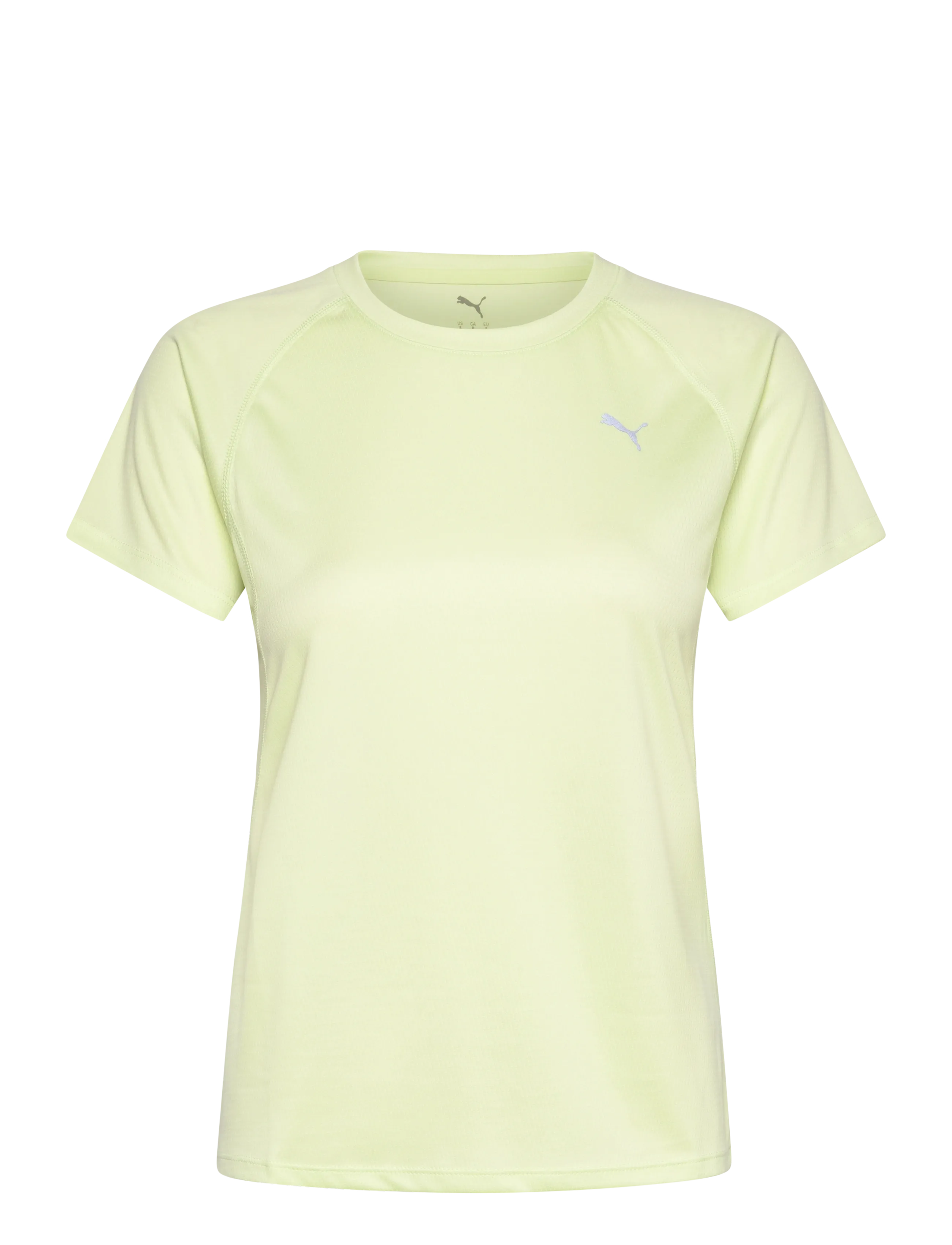W RUN VELOCITY TEE (POLY) - APPLE SPRITZ