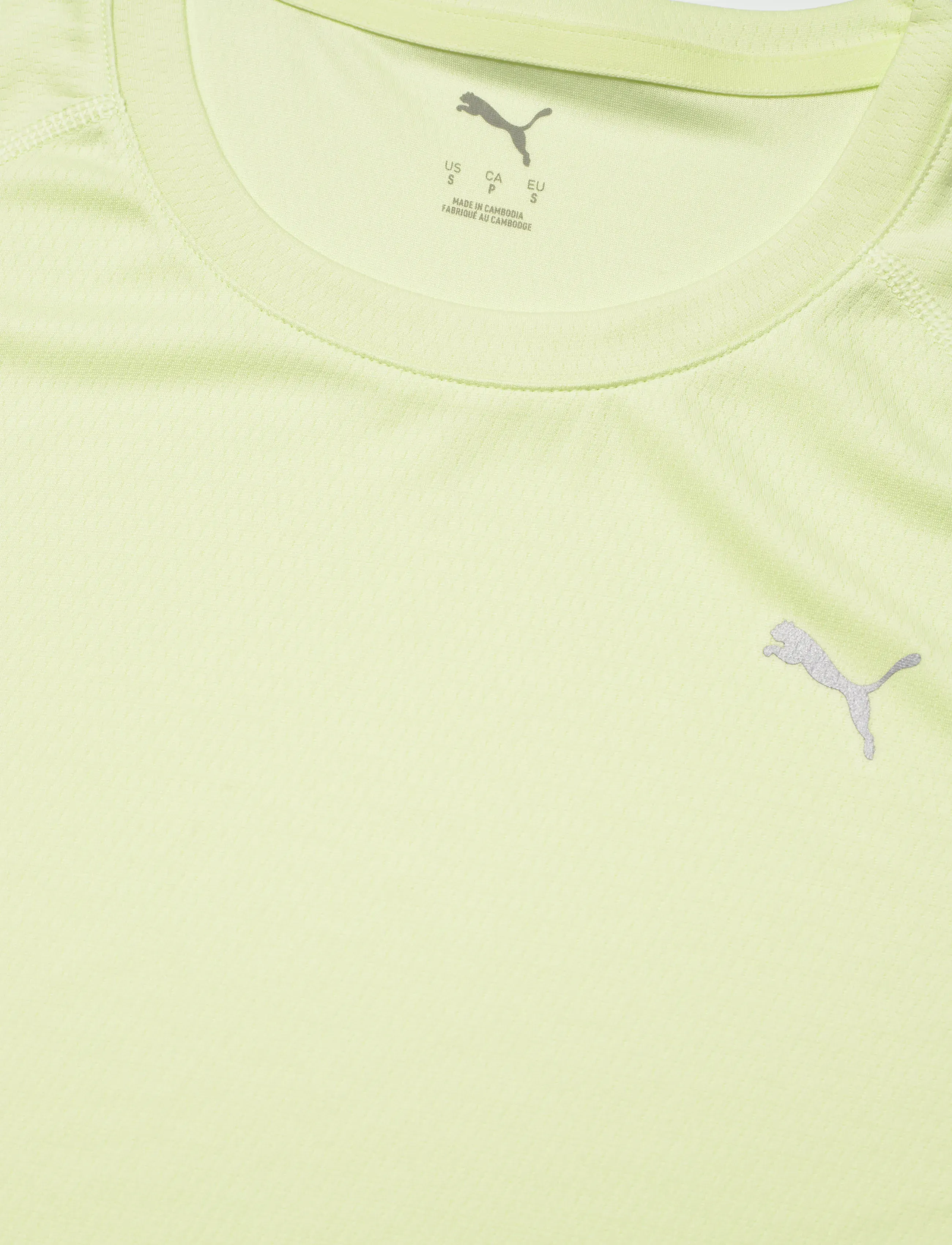 PUMA - W RUN VELOCITY TEE (POLY) - t-paidat - apple spritz - 2