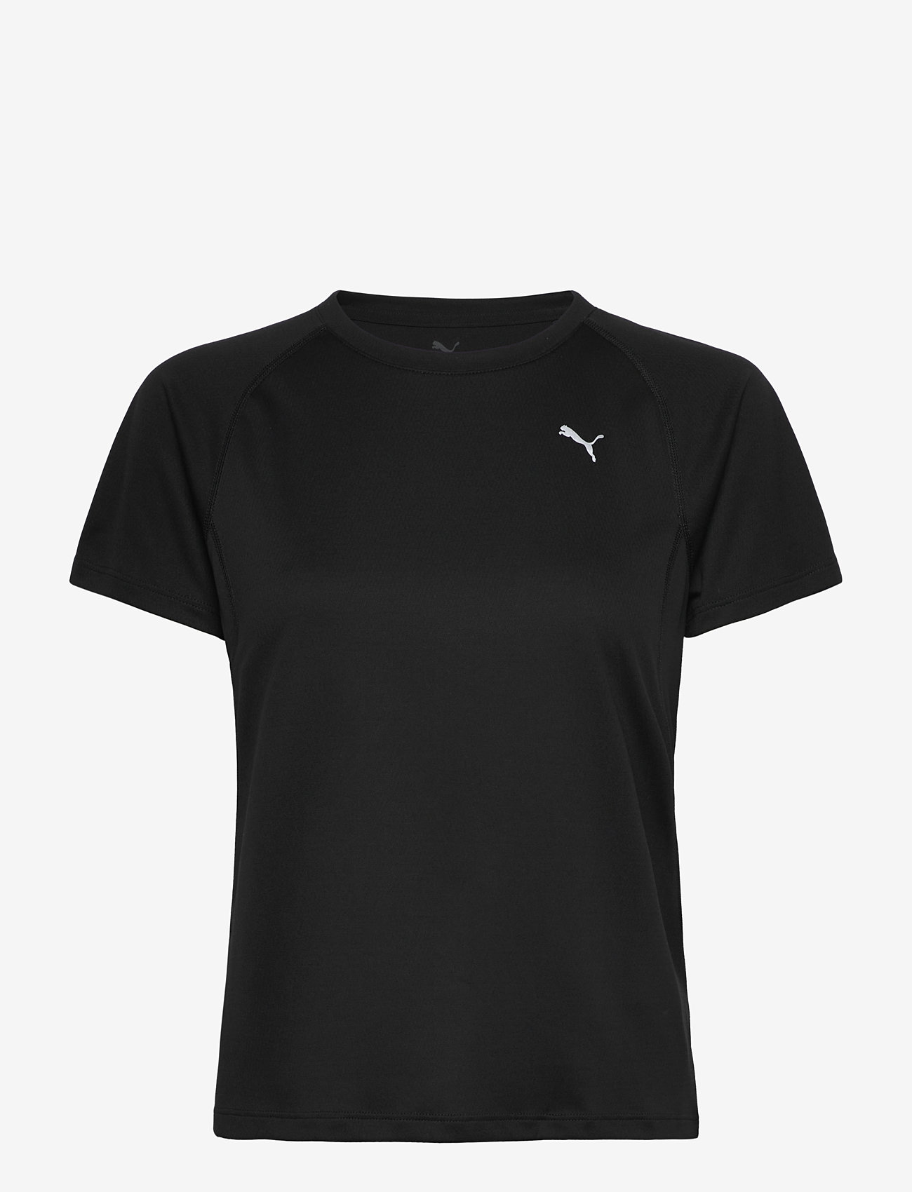PUMA - W RUN VELOCITY TEE (POLY) - t-shirts - puma black - 0