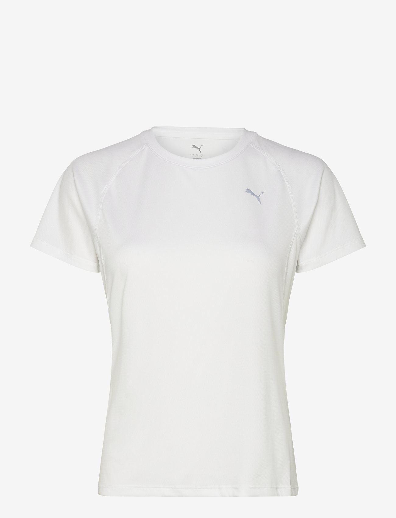 PUMA - W RUN VELOCITY TEE (POLY) - t-paidat - puma white - 0