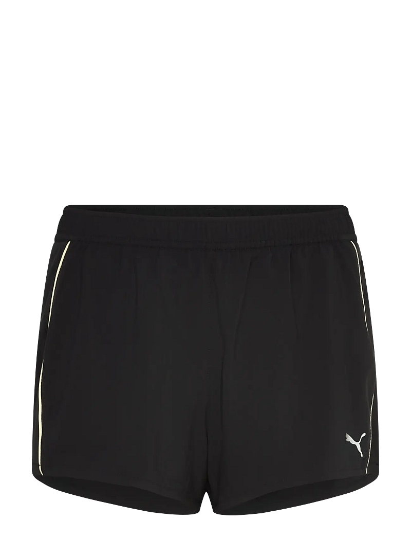 PUMA - W RUN VELOCITY 3" SHORT - trainingsshorts - puma black-gold moon - 0