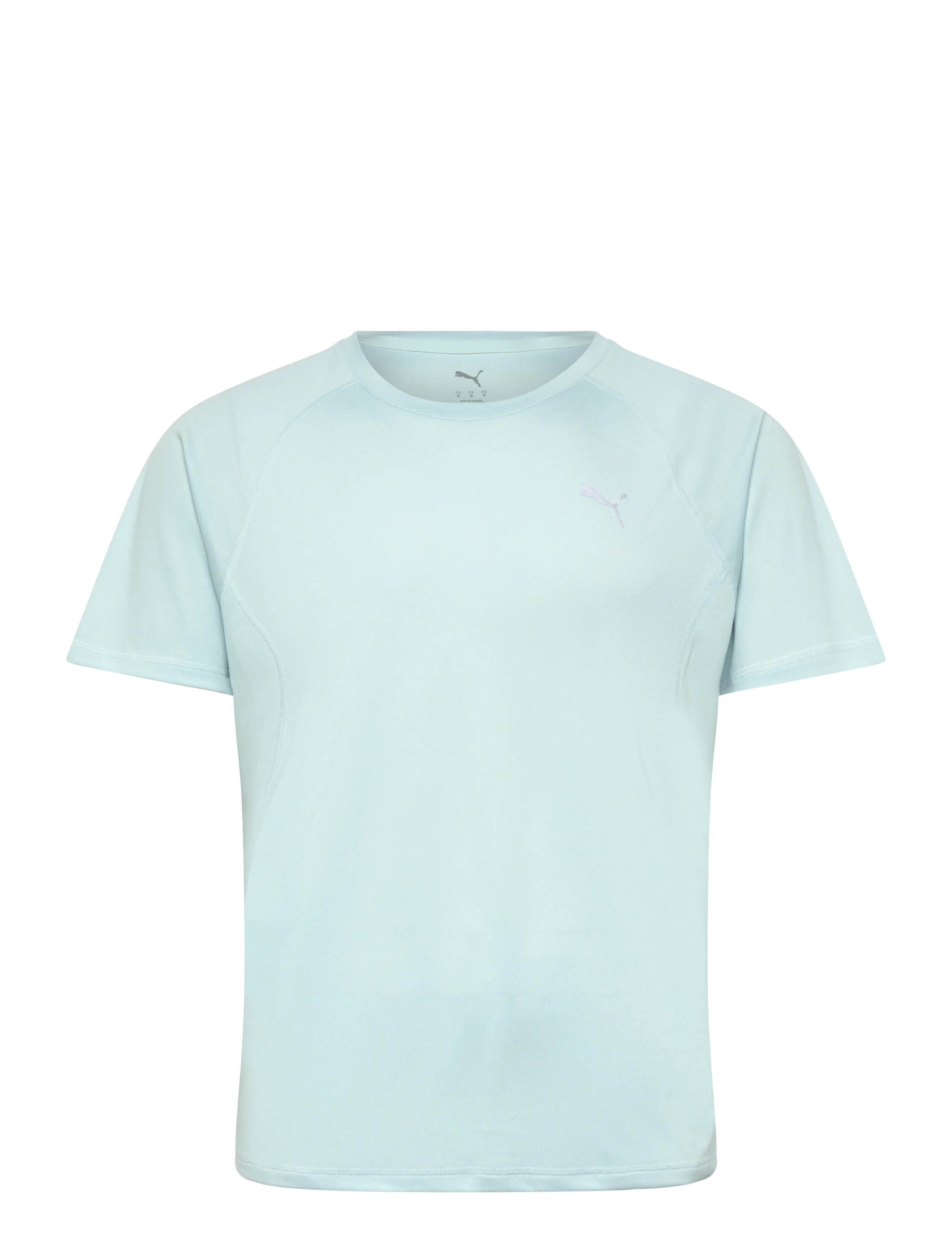 PUMA M RUN VELOCITY TEE (POLY) - Naujienos - FRESH WATER / blue