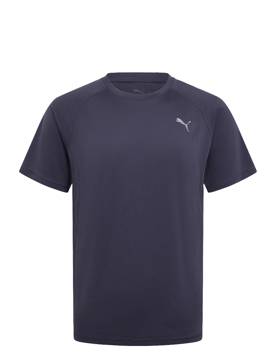PUMA - M RUN VELOCITY TEE (POLY) - t-shirts - inky depths - 0