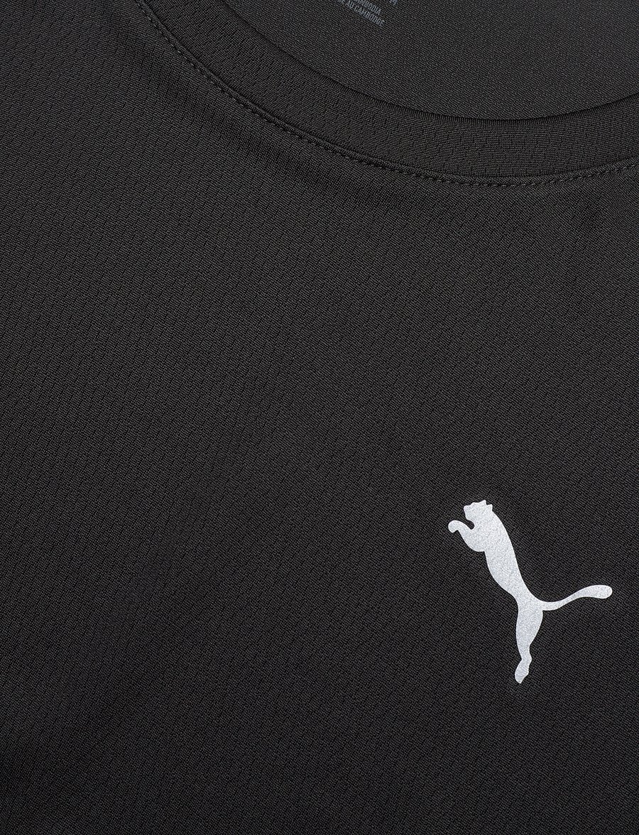 PUMA - M RUN VELOCITY TEE (POLY) - t-särgid - puma black - 2