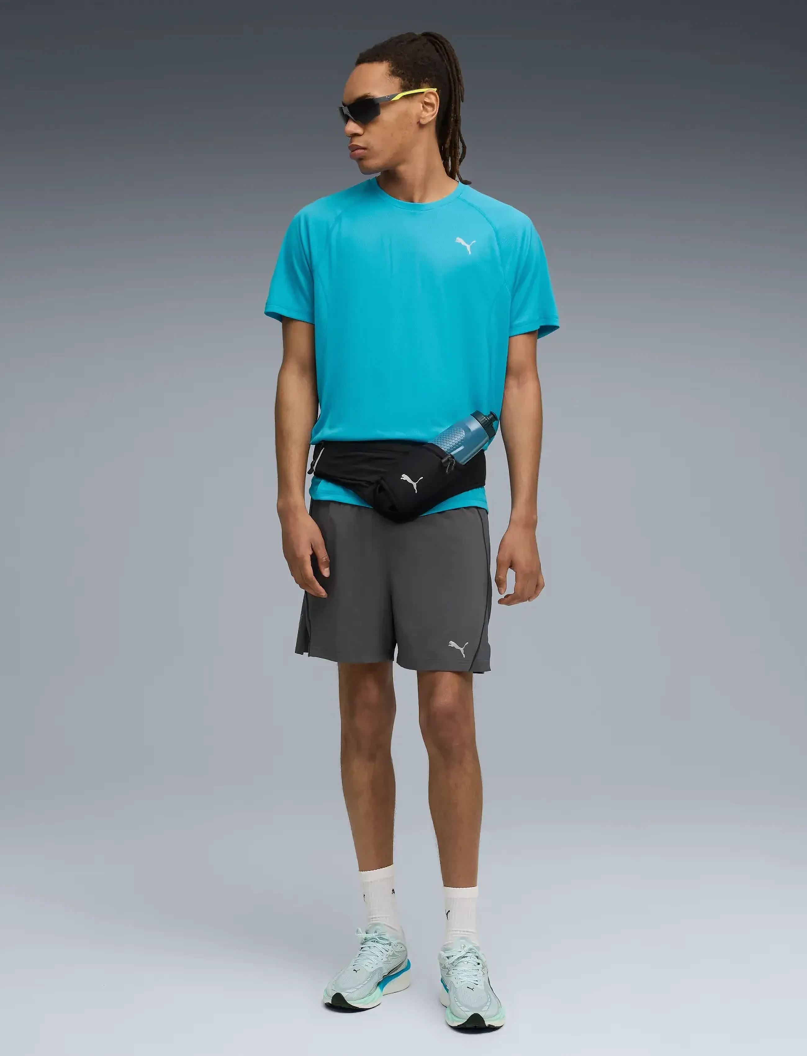 PUMA - M RUN VELOCITY TEE (POLY) - de laveste prisene - speed blue - 4
