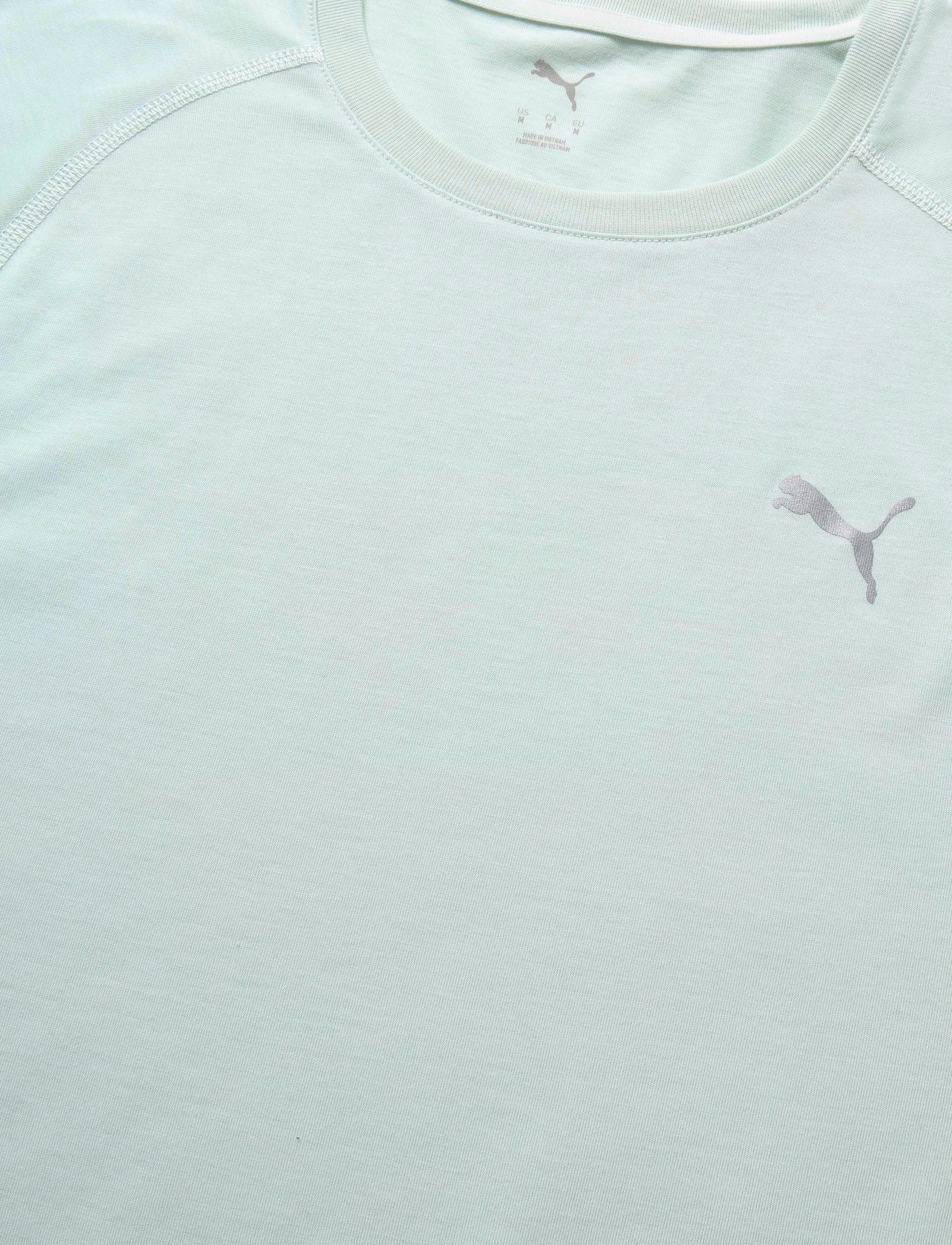 PUMA - M RUN VELOCITY TEE (TRI-BLEND) - creme de mint heather - 2