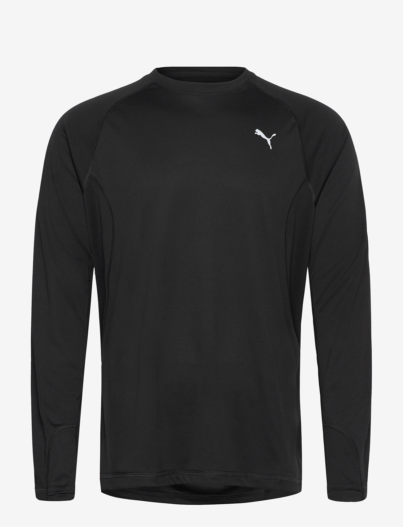 PUMA - M RUN VELOCITY LONG SLEEVE (POLY) - langarmshirts - puma black - 0