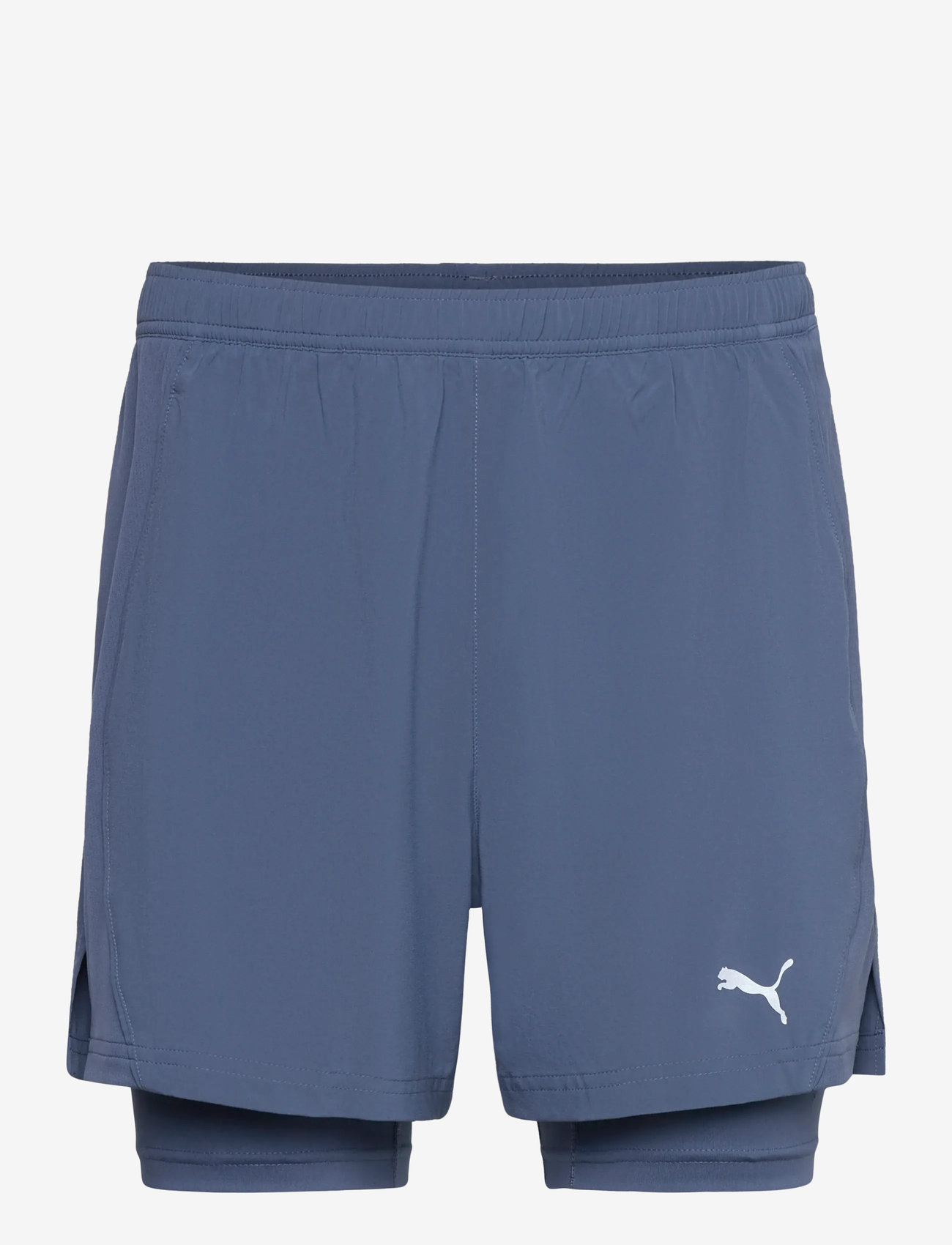 PUMA - M RUN VELOCITY 2IN1 SHORT - træningsshorts - dark indigo - 0