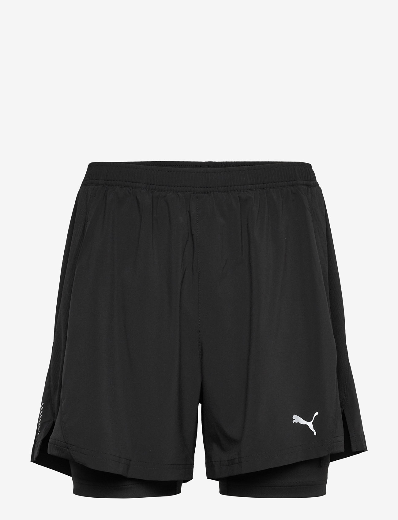 PUMA - M RUN VELOCITY 2IN1 SHORT - træningsshorts - puma black - 0