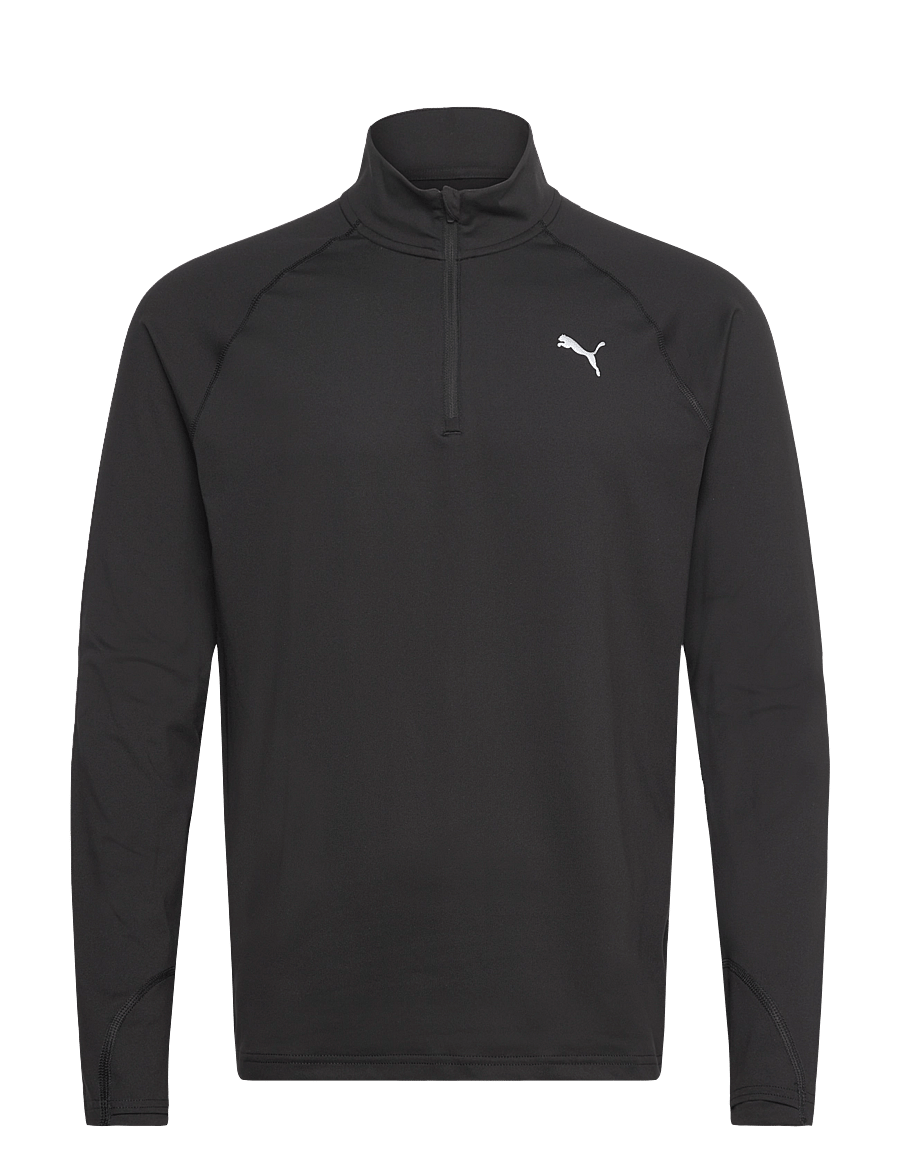 PUMA - M RUN VELOCITY CLOUDSPUN 1/4 ZIP - puma black - 0