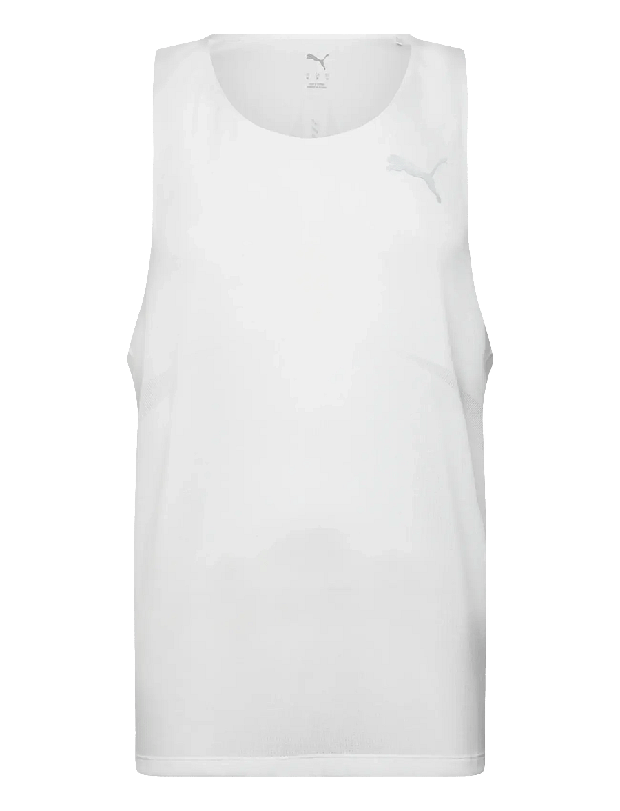 PUMA - M RACEDAY ULTRASPUN SINGLET - puma white - 0