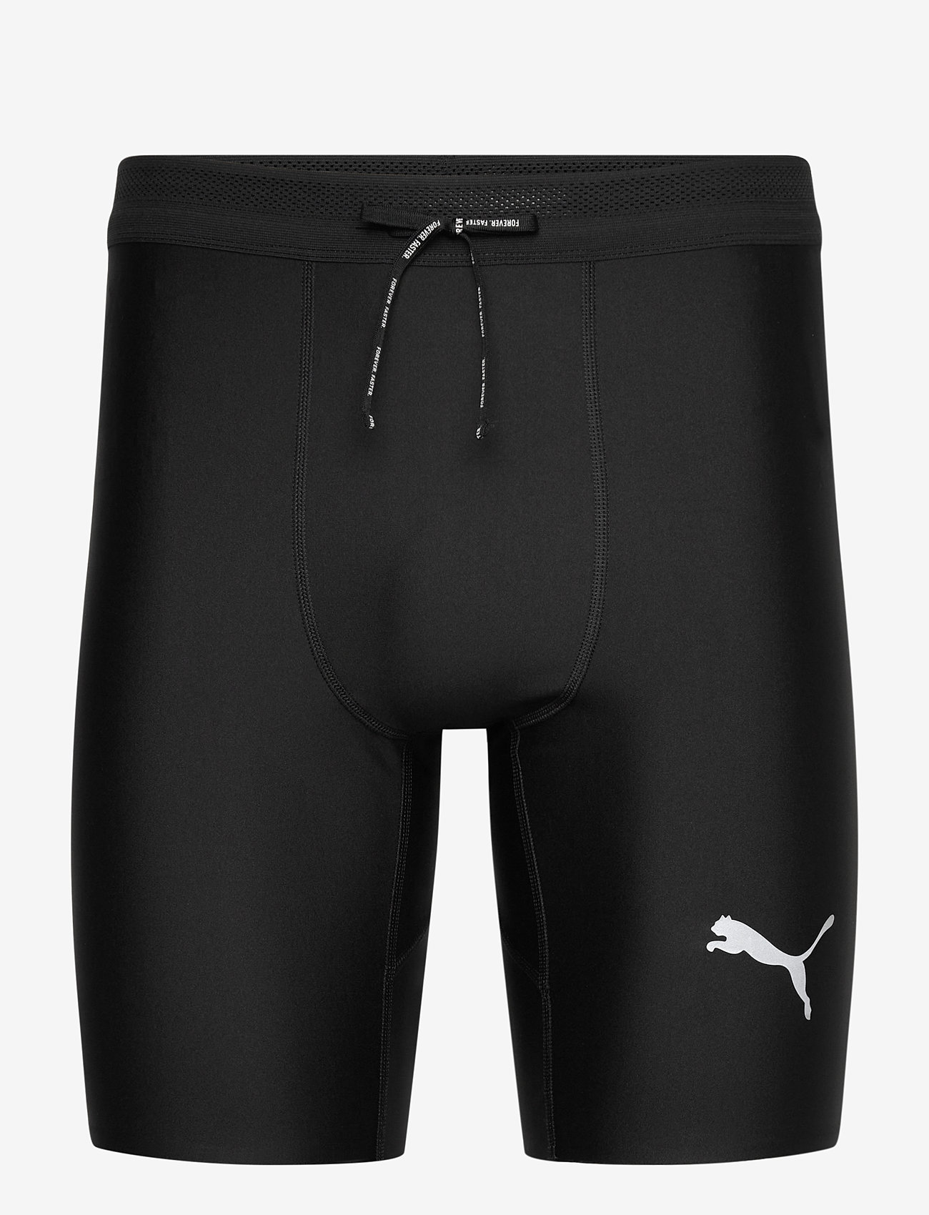 PUMA - M RACEDAY ULTRAFORM 9 SHORT TIGHT - running tights - puma black - 0