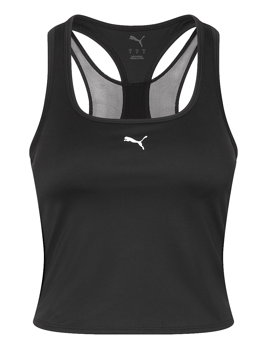 PUMA - W CLOUDSPUN MESH 2in1 Tank - puma black - 0