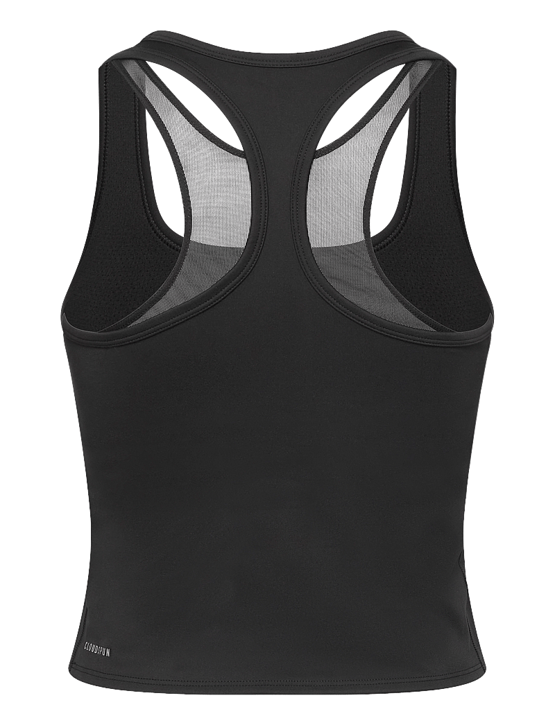 PUMA - W CLOUDSPUN MESH 2in1 Tank - linnen - puma black - 1
