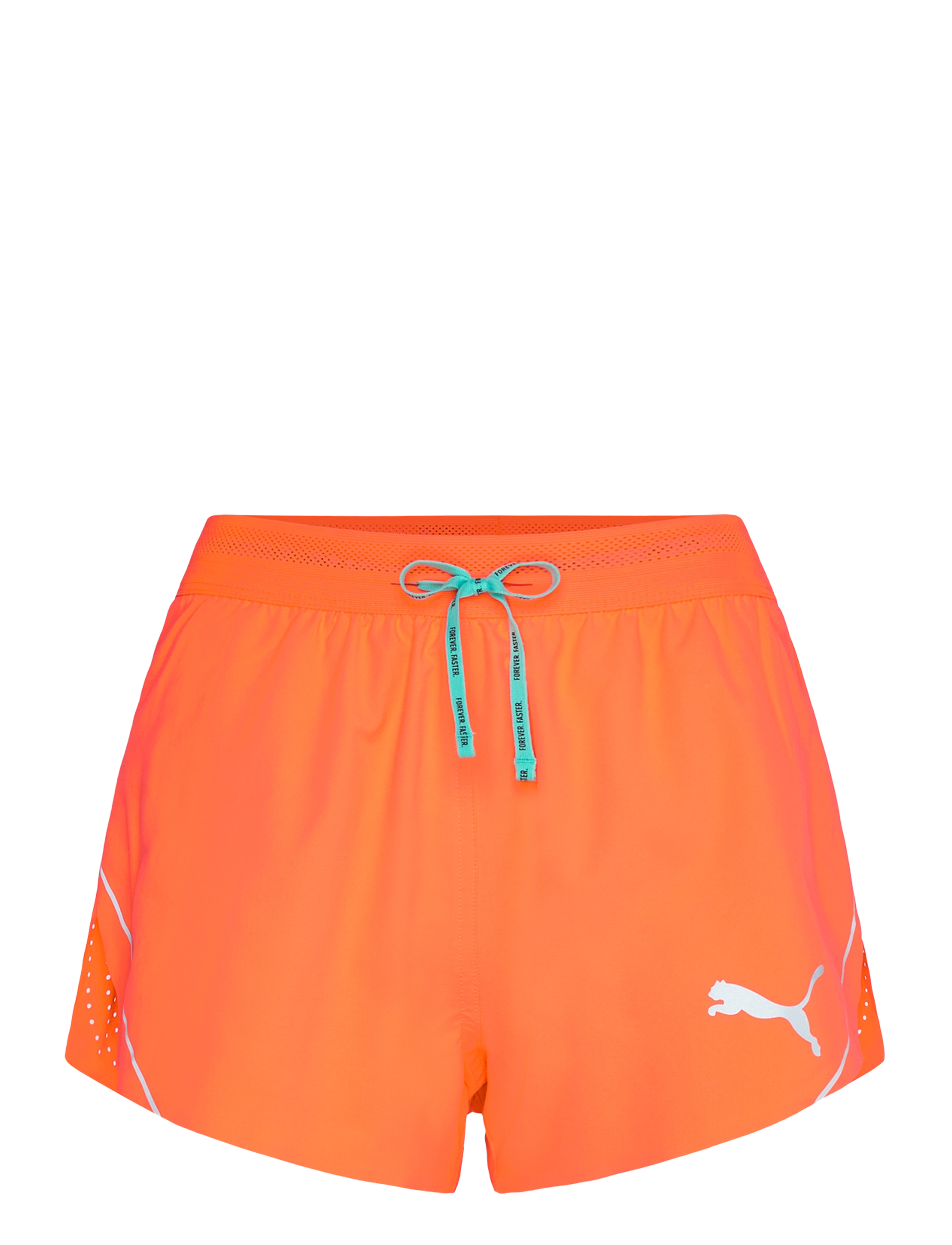 PUMA W RACEDAY ULTRAWEAVE 3 SPLIT SHORT - PUMA - GLOWING RED / orange