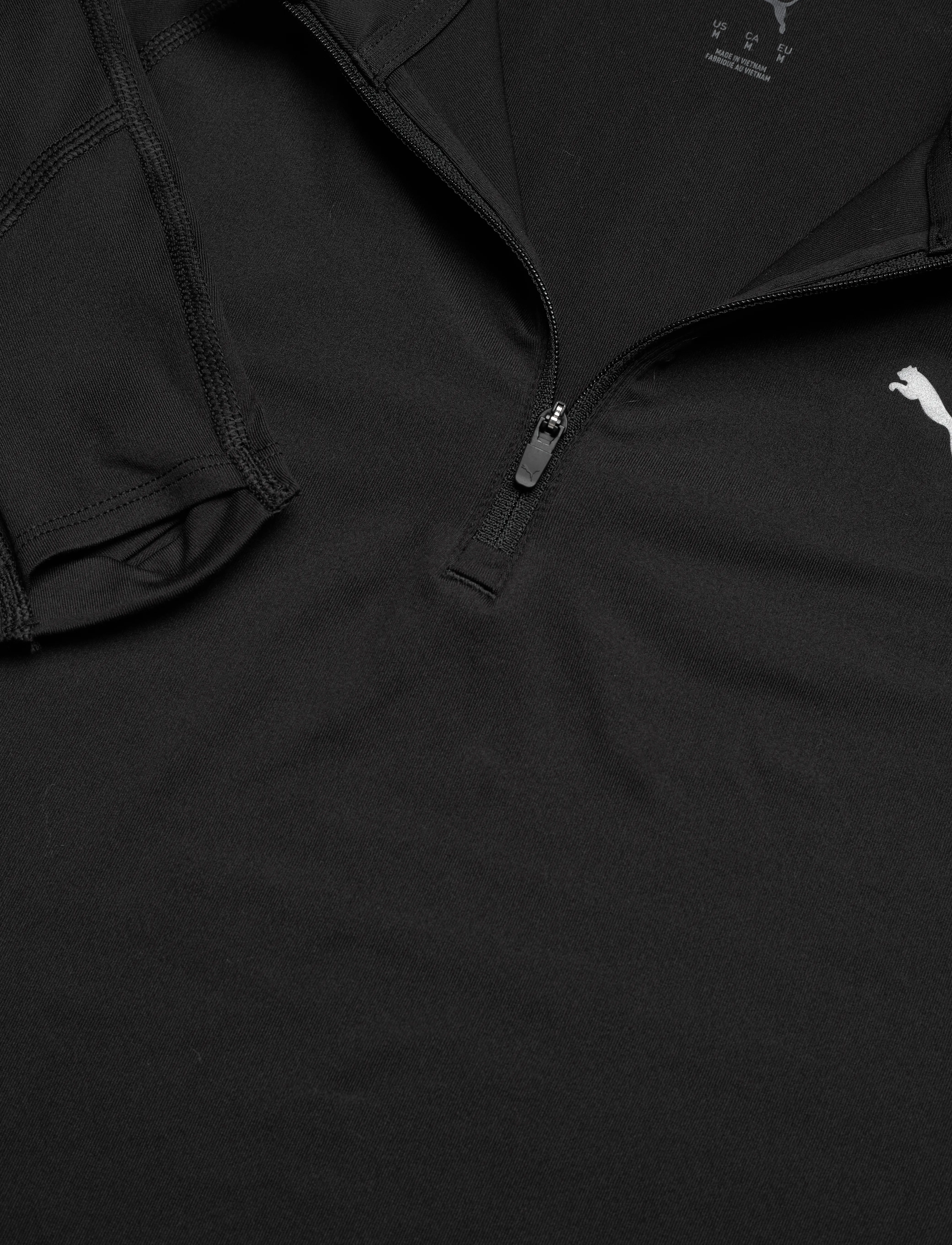 PUMA - W RUN VELOCITY CLOUDSPUN 1/4 ZIP - tops - puma black - 2