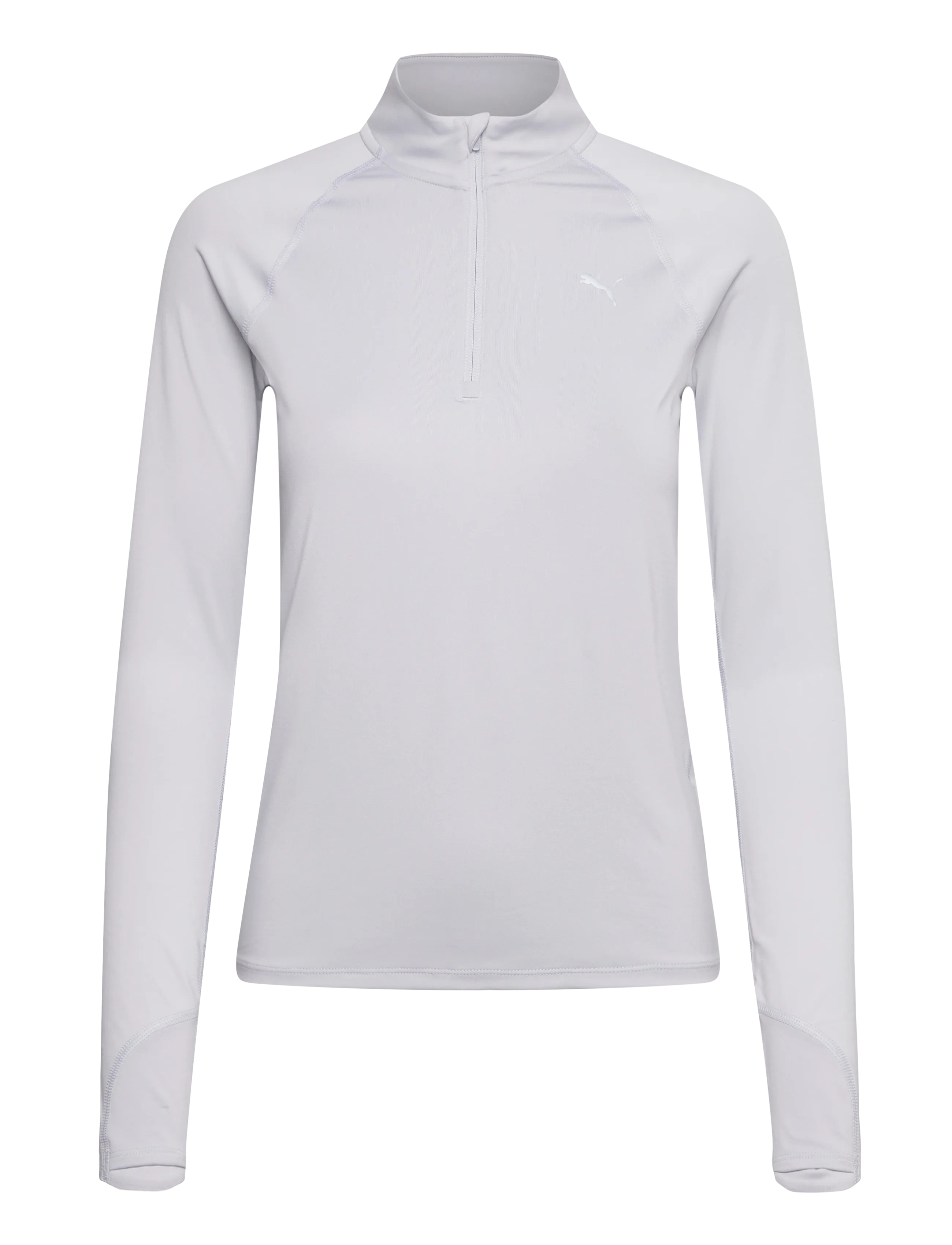 PUMA W RUN VELOCITY CLOUDSPUN 1/4 ZIP - PUMA - VIBRANT SILVER / silver