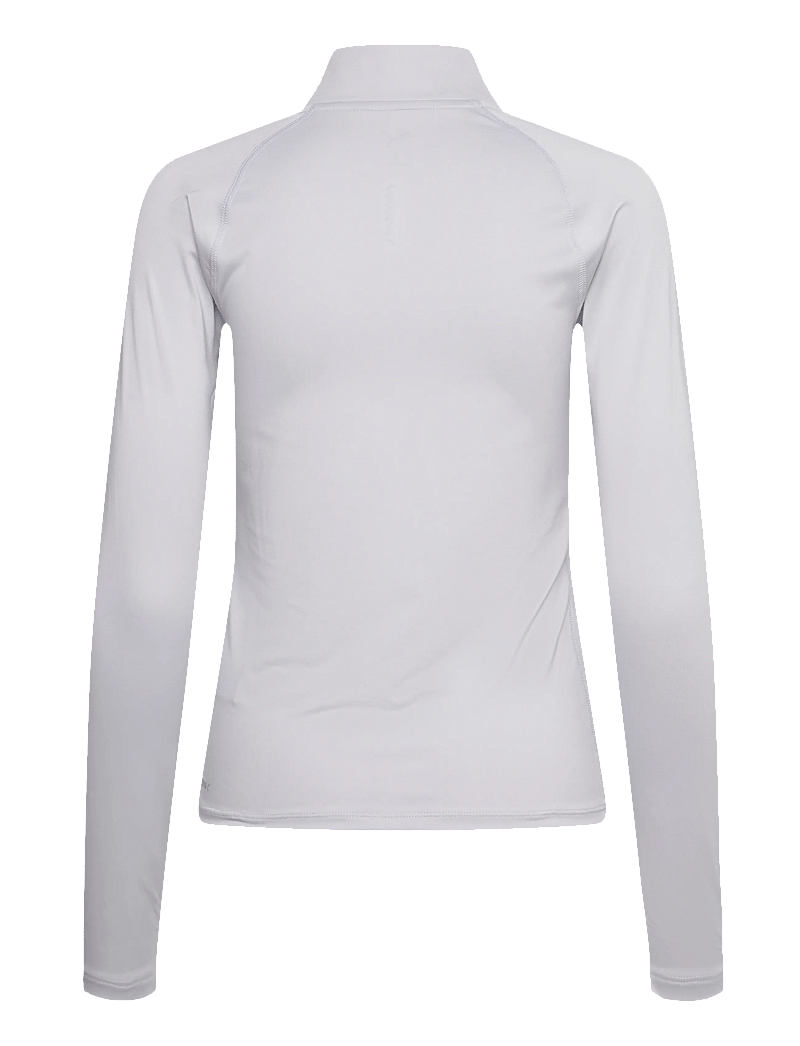 PUMA - W RUN VELOCITY CLOUDSPUN 1/4 ZIP - langærmede t-shirts - vibrant silver - 1