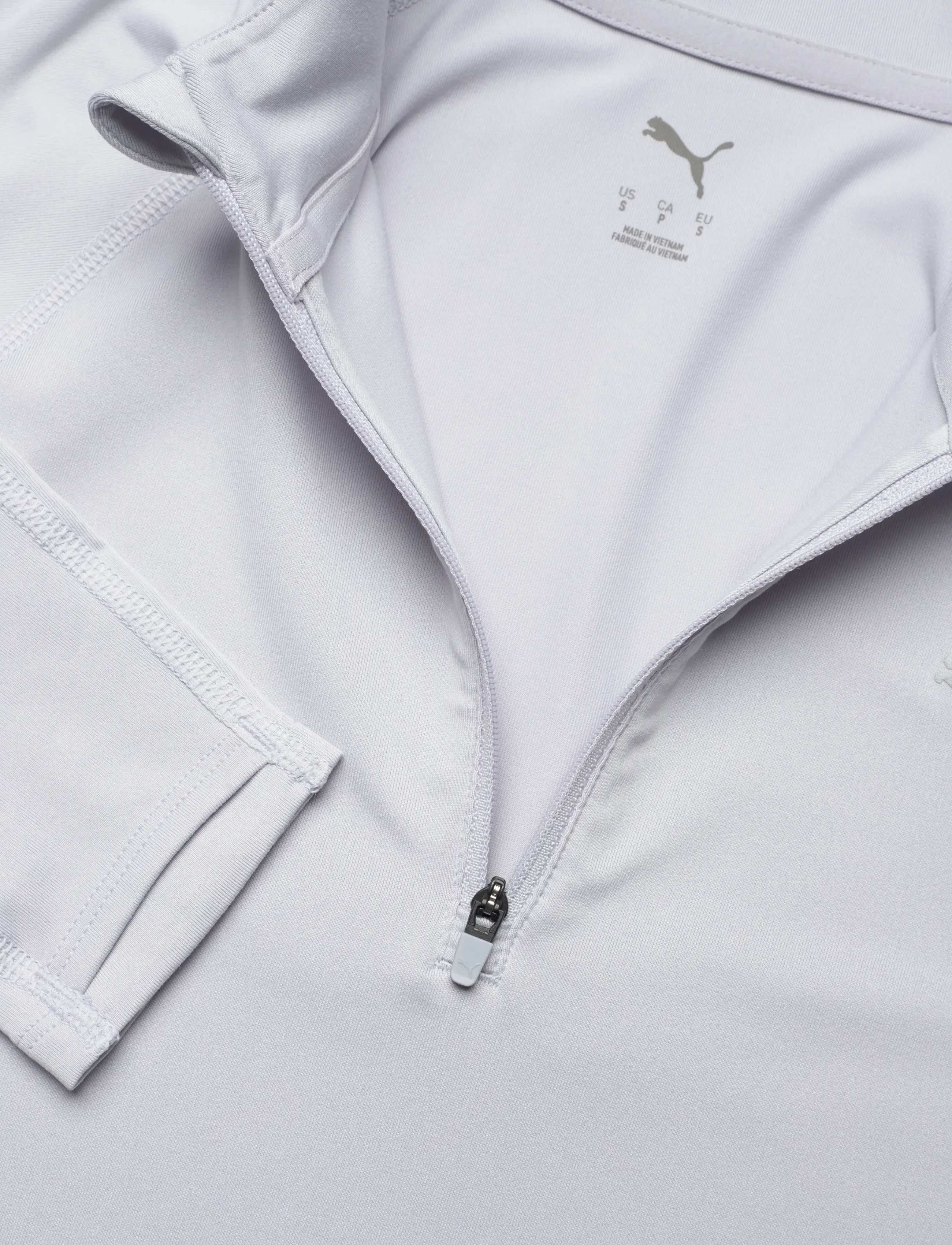 PUMA - W RUN VELOCITY CLOUDSPUN 1/4 ZIP - Överdelar - vibrant silver - 2