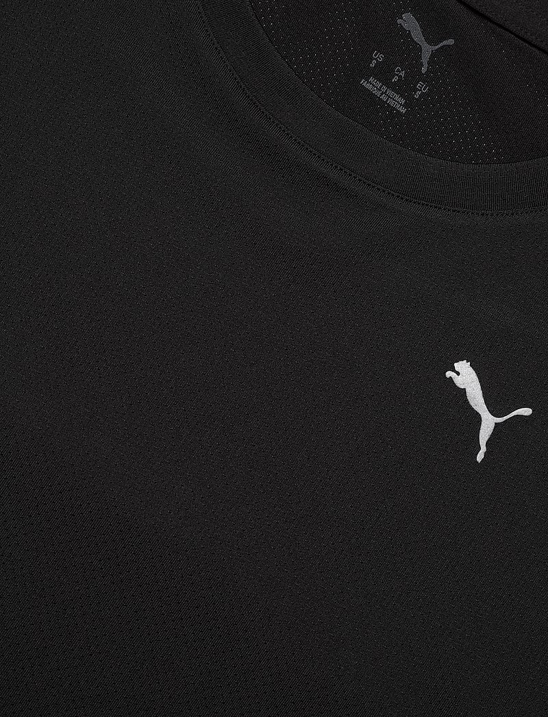 PUMA - W RUN GRAPHIC MESH TEE - t-särgid - puma black-q1 - 2