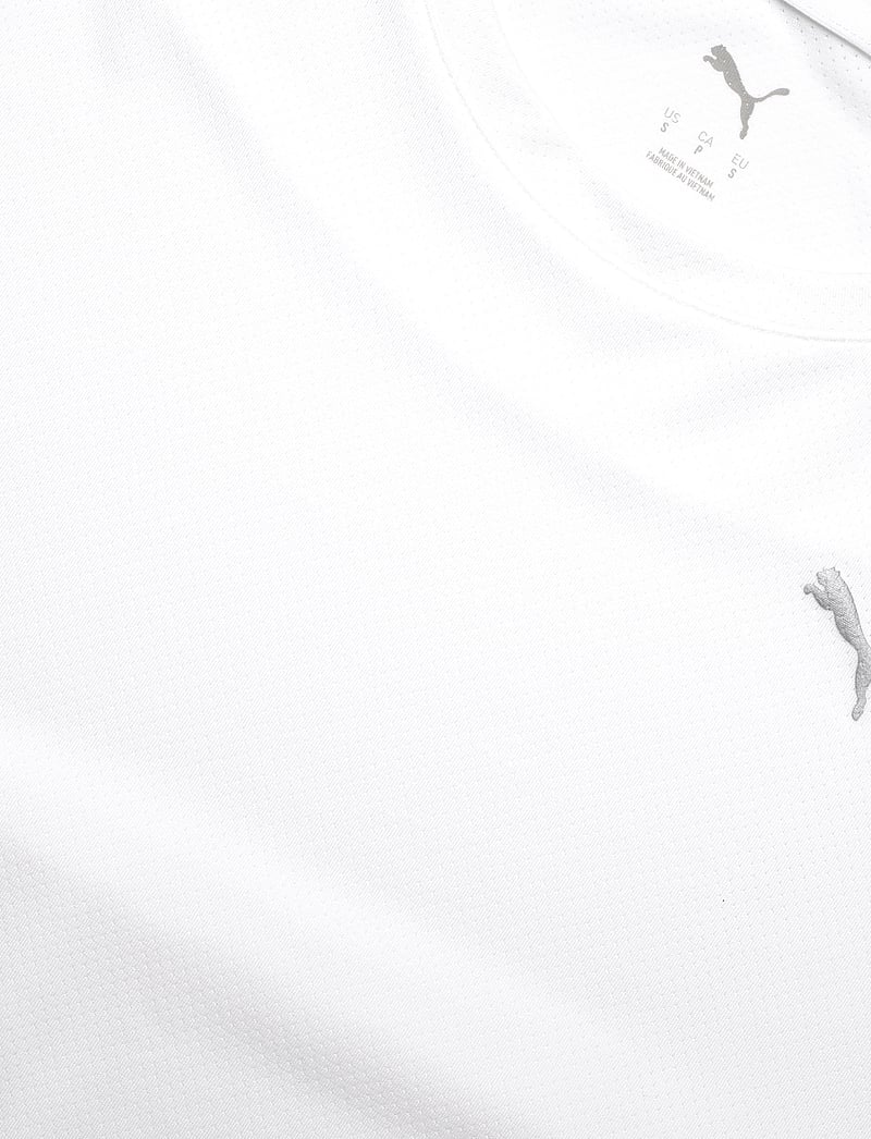 PUMA - W RUN GRAPHIC MESH TEE - t-särgid - puma white - 2