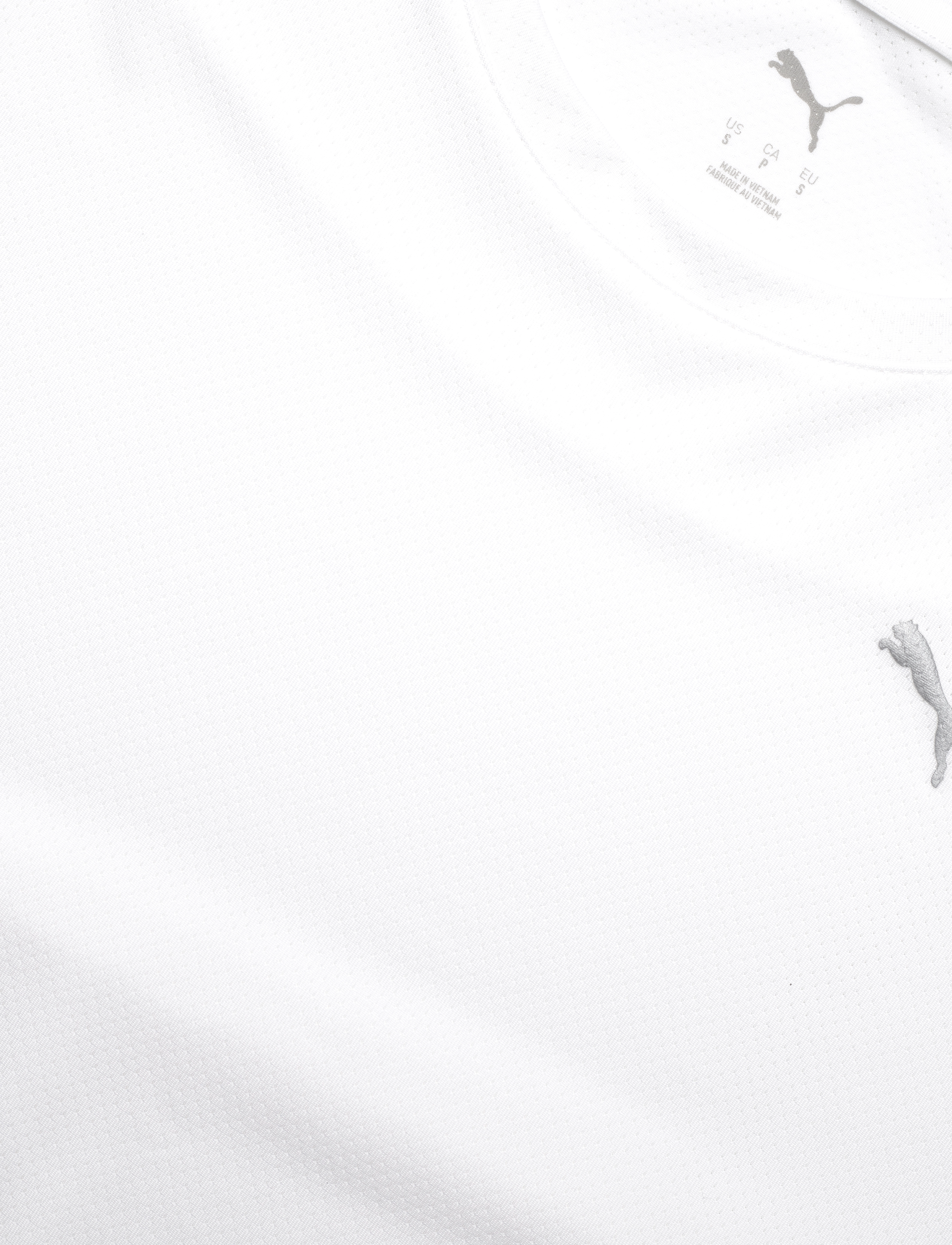 PUMA - W RUN GRAPHIC MESH TEE - puma white - 2