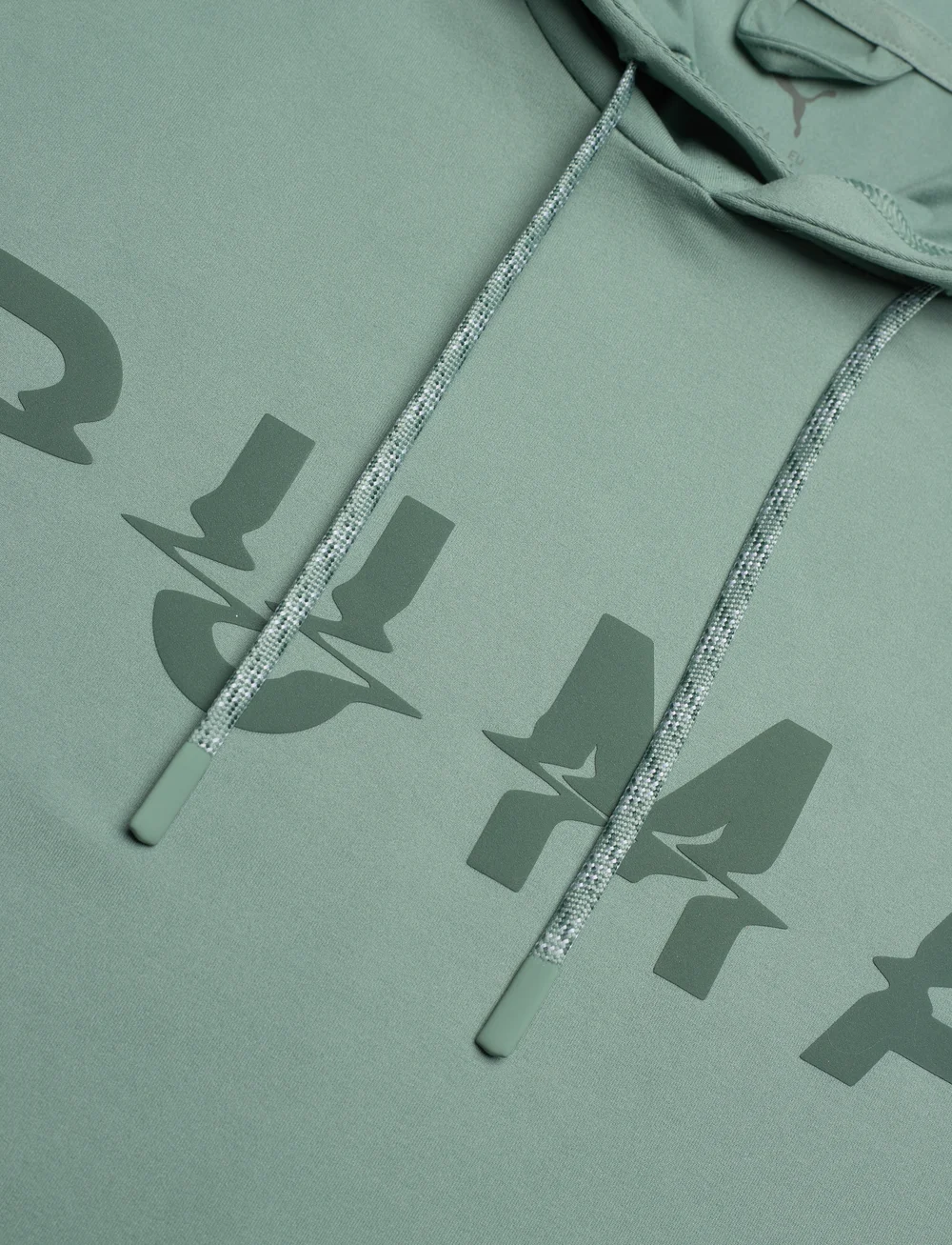 PUMA - M CLOUDSPUN BRANDED HOODIE - oberteile - green moon - 2