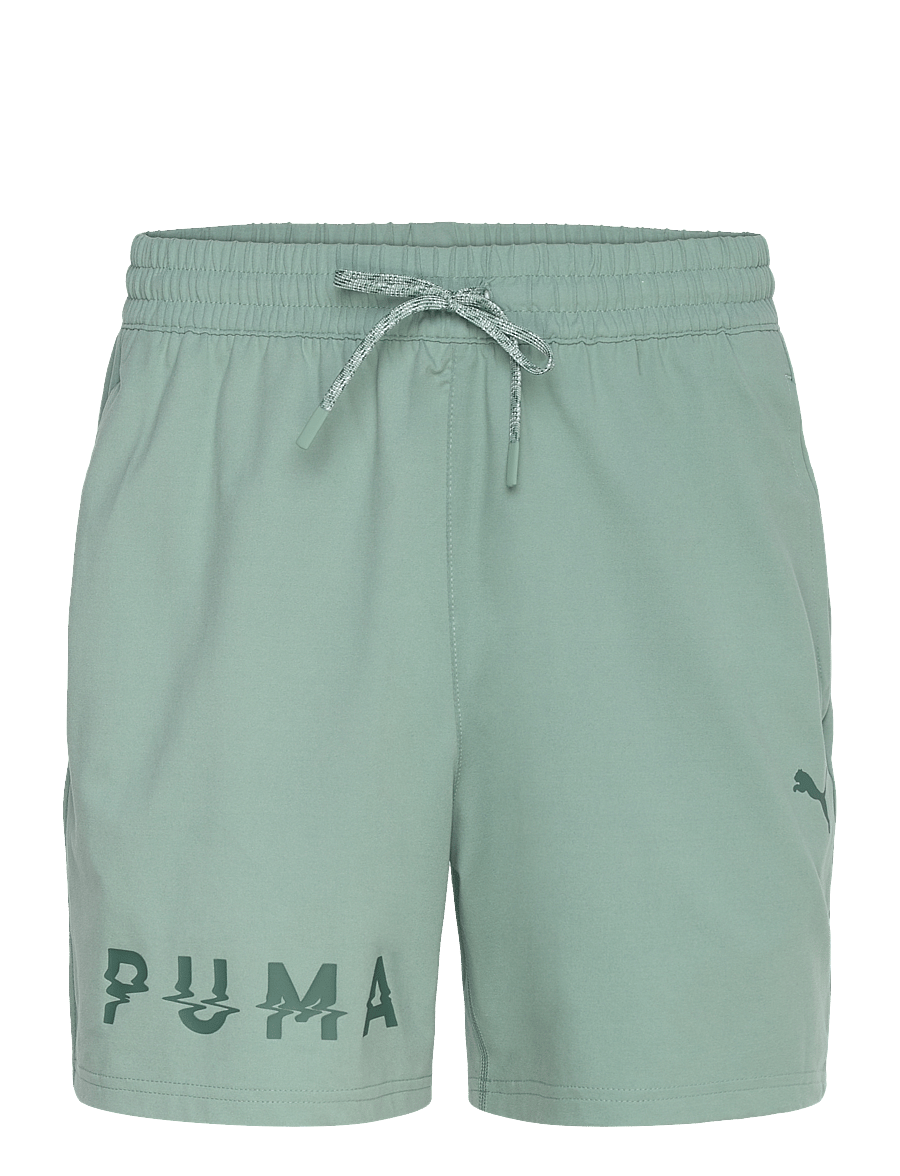 PUMA - M CLOUDSPUN BRANDED 5" SHORT - trainingsshorts - green moon - 0