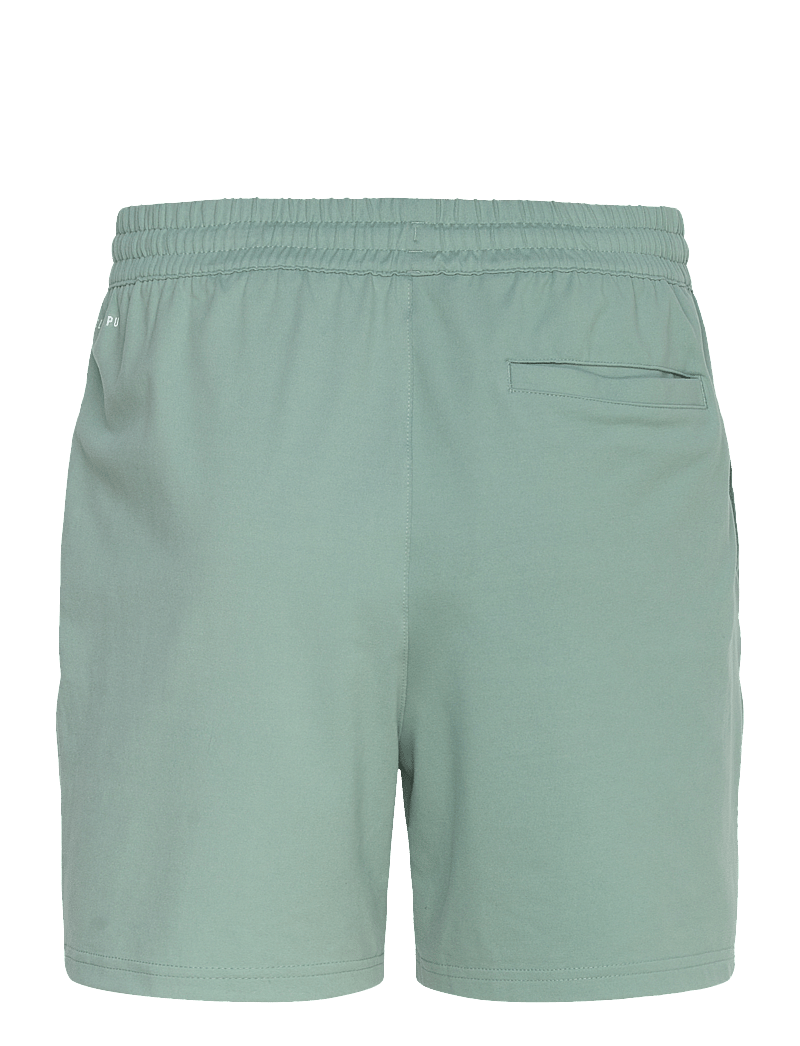 PUMA - M CLOUDSPUN BRANDED 5" SHORT - trainingsshorts - green moon - 1