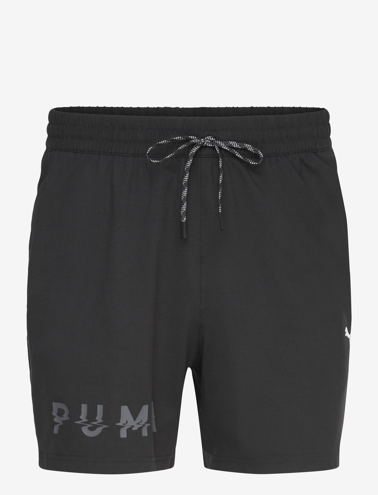 PUMA - M CLOUDSPUN BRANDED 5" SHORT - trainingsshorts - puma black-q1 - 0