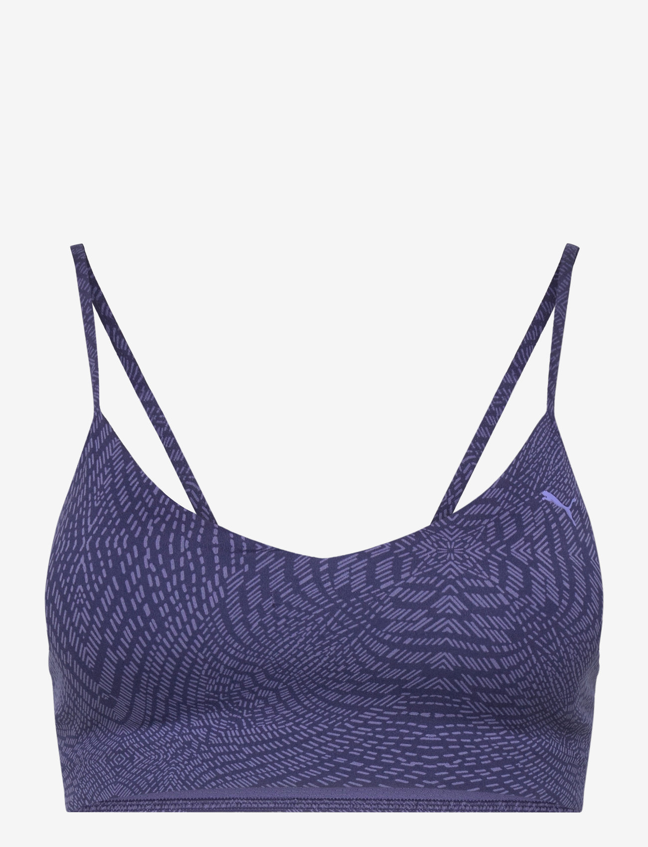 PUMA - Move Cloudspun Bra AOP - sport bras: low - blue crystal - 0