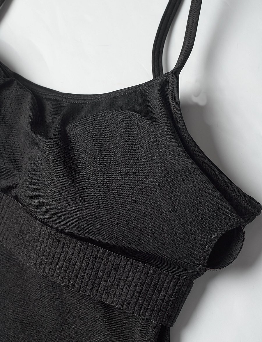 PUMA - MOVE 2IN1 TANK - REGULAR LENGTH - tank tops - puma black - 2