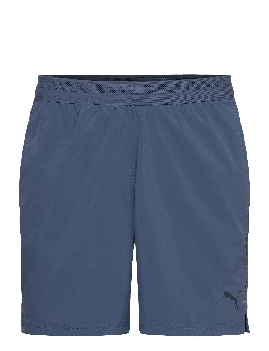 PUMA - M Tech Training 5" STRETCH WOVEN SHORT - chaussures de course - dark indigo - 0