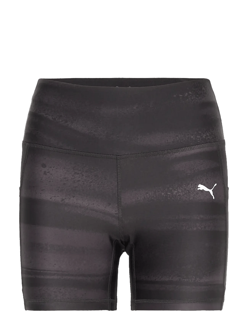 PUMA - W RUN VELOCITY 5" AOP SHORT TIGHT - lauftights - puma black - 0