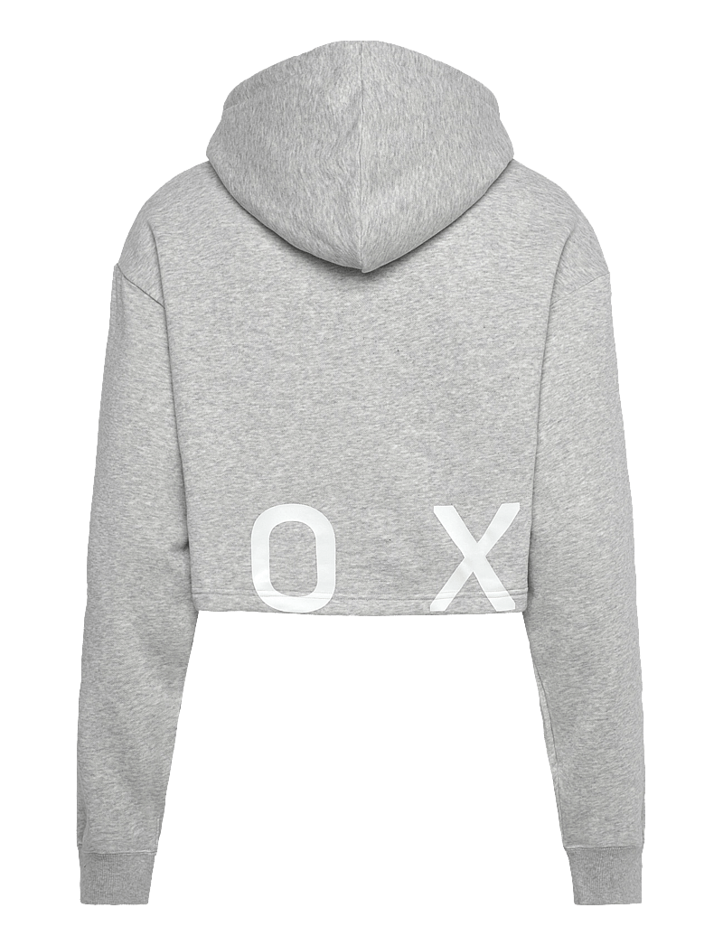 PUMA - W PUMA x HYROX Heavyweight Hoodie - huvtröjor - light gray heather - 1