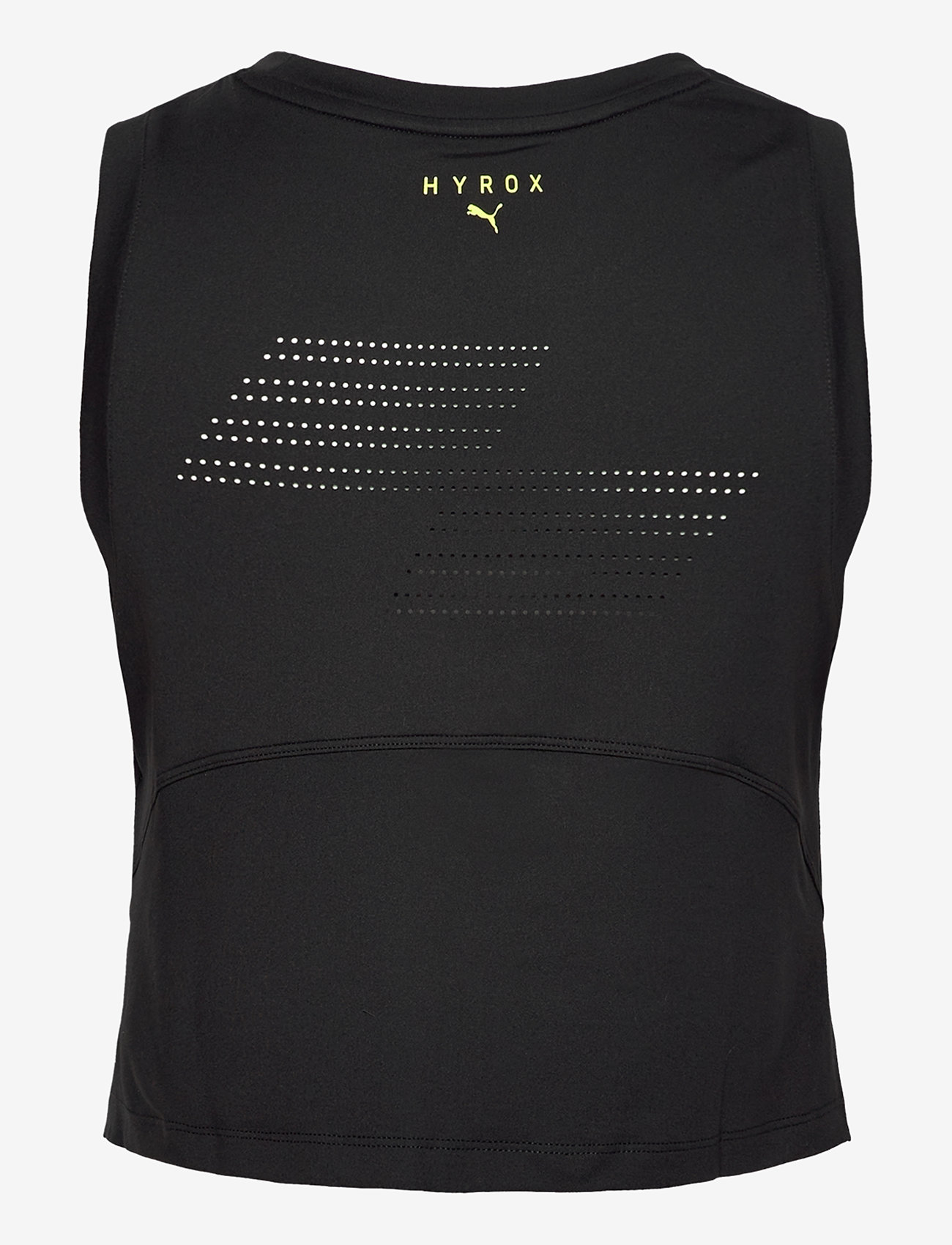 PUMA - W PUMA x HYROX Cloudspun Sleevless - crop tops - puma black - 1