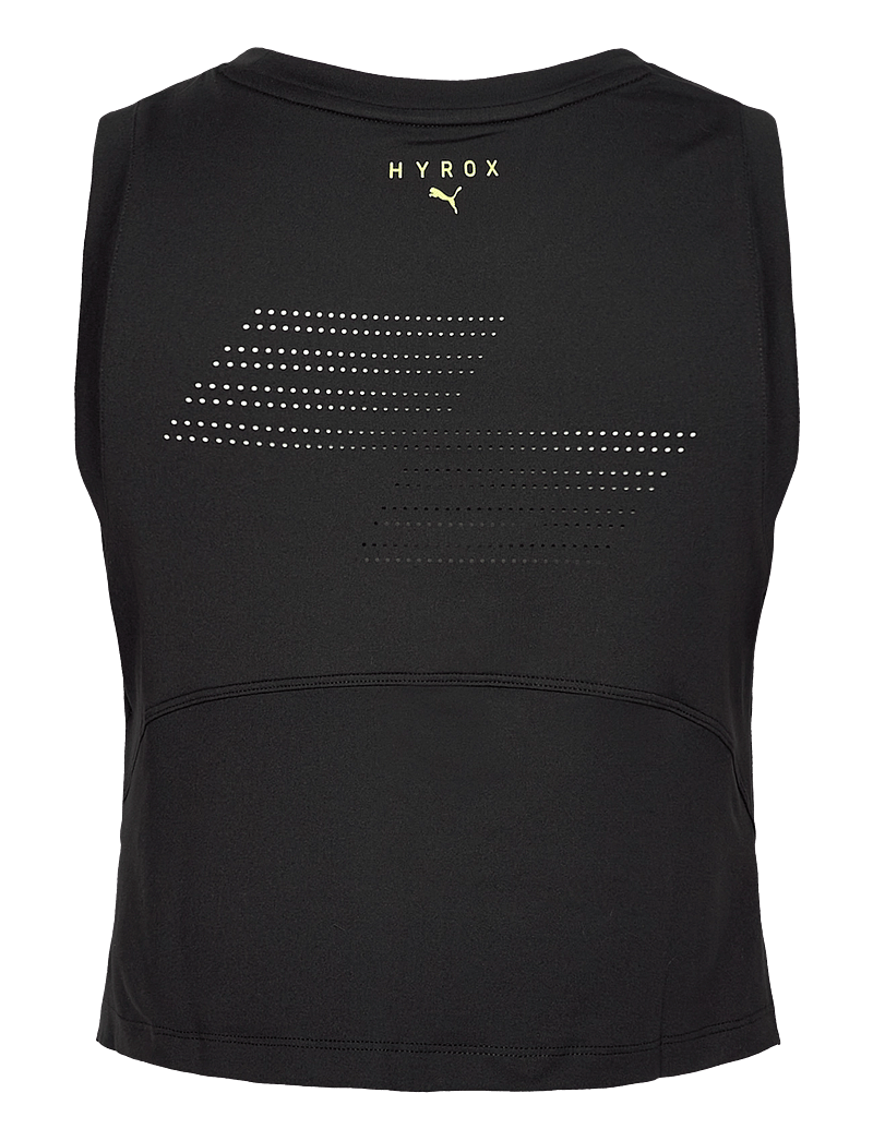 PUMA - W PUMA x HYROX Cloudspun Sleevless - crop tops - puma black - 1