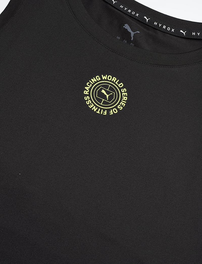 PUMA - W PUMA x HYROX Cloudspun Sleevless - crop tops - puma black - 3