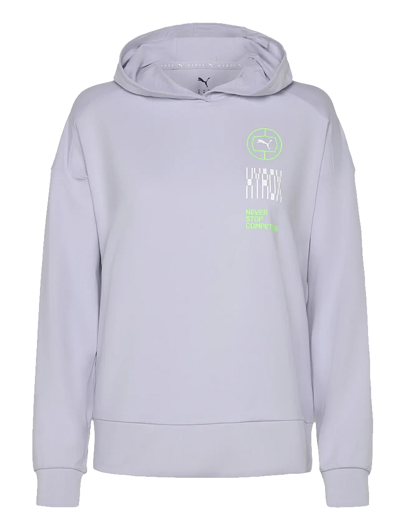 PUMA - W PUMA x HYROX Cloudspun Hoodie - hupparit - cool weather - 0