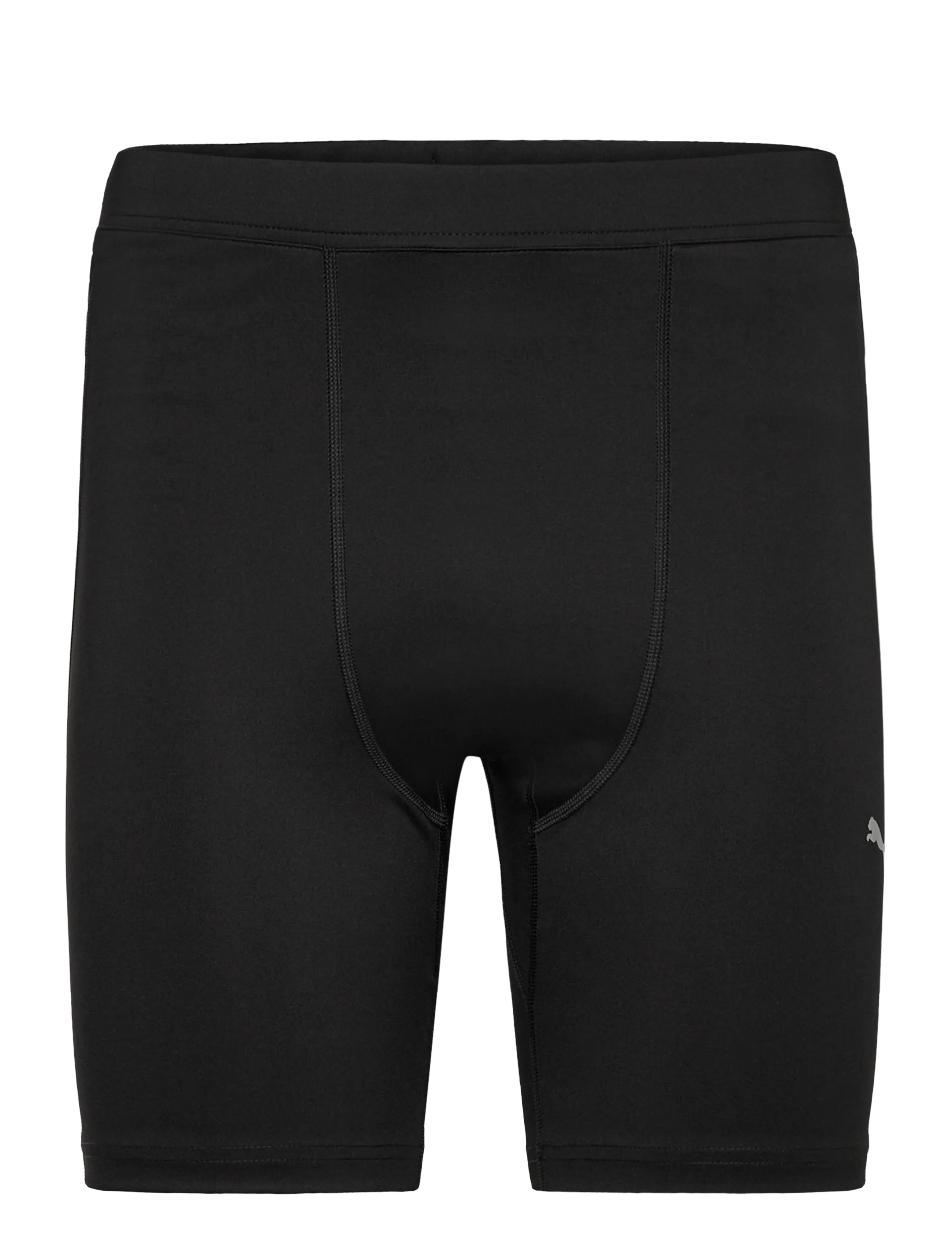 PUMA M Run Foundation 8" Tight Short, L, Black, Sport Shorts > Sport Cycling Shorts, Herre
