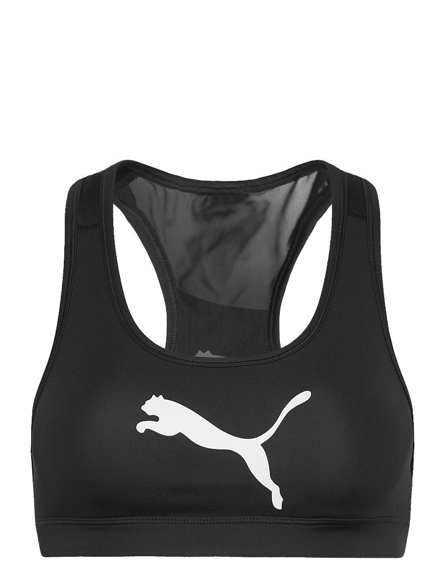 PUMA - 4KEEPS BRA - mittlerer halt - puma black-big cat - 0