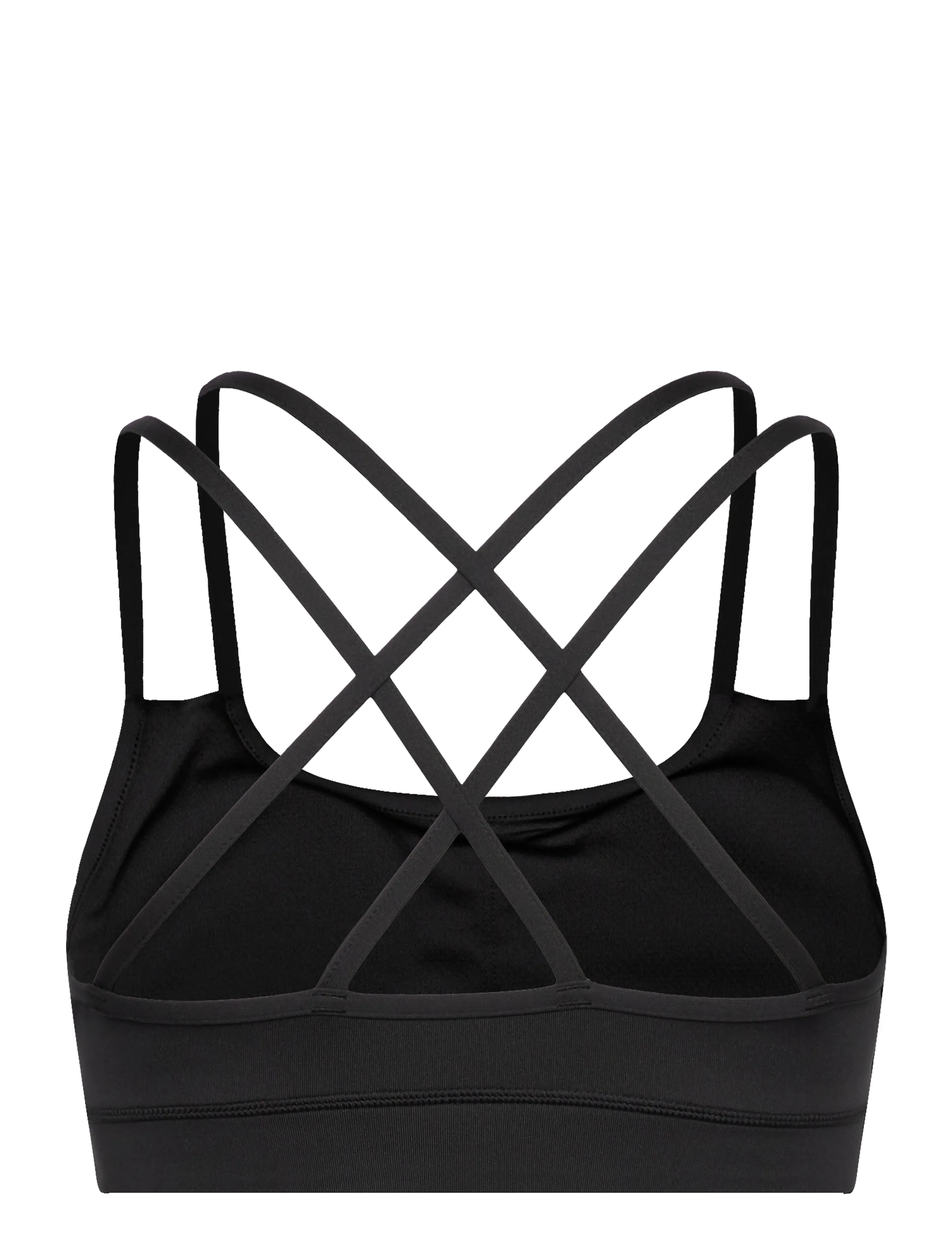 PUMA - W PUMA x HYROX MOVE STRAPPY BRA - niskie - puma black - 1